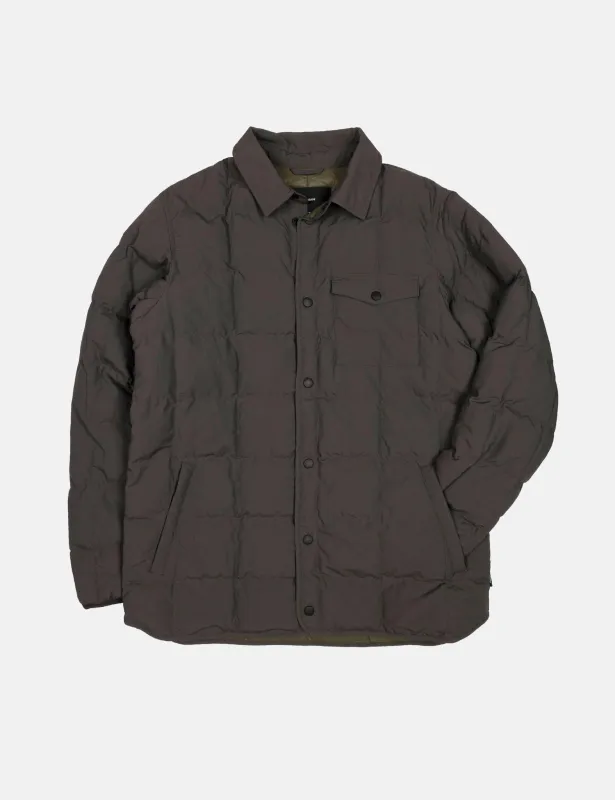 Finisterre Lapwing Shirt Jacket - Raven Black sold by Article London