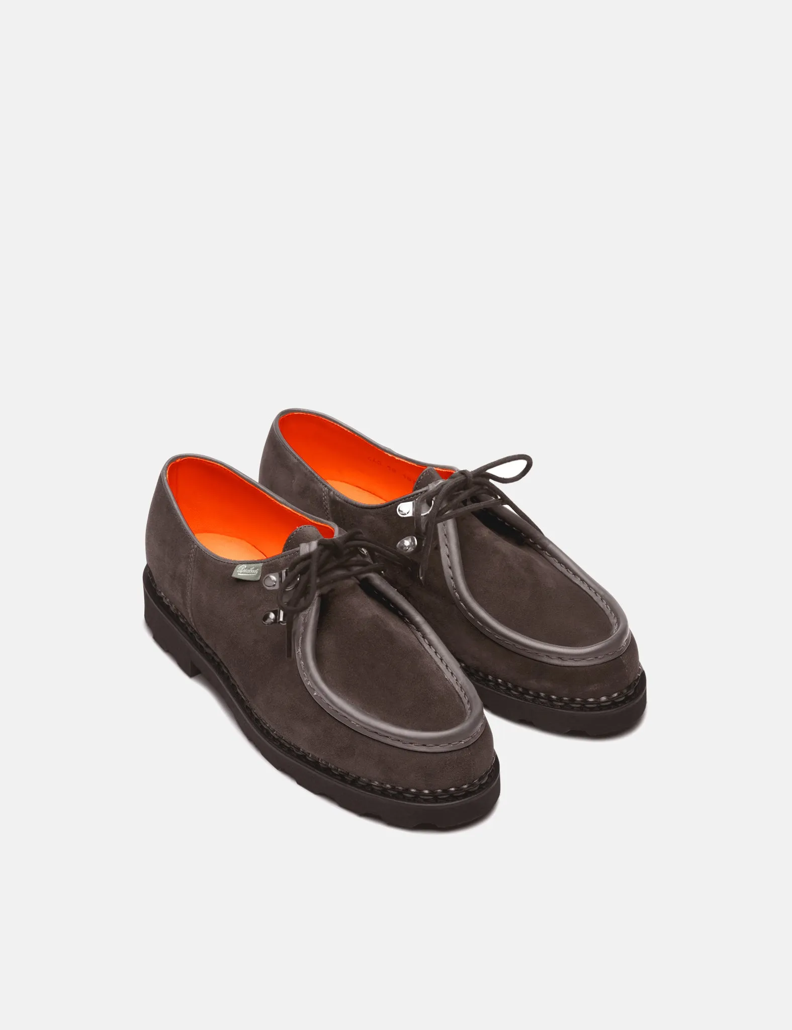 Paraboot Michael Shoes (Suede) - Marron Brown sold by Article London