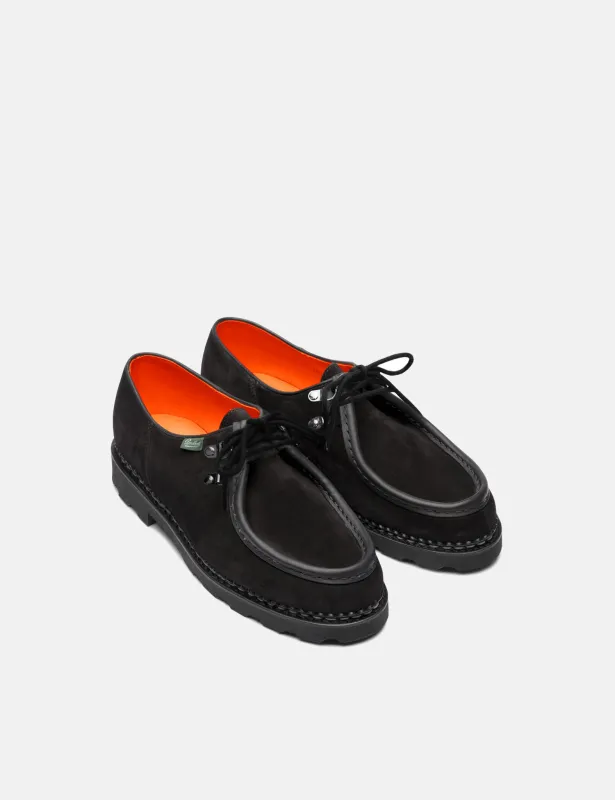 Paraboot Michael Shoes (Suede) - Black sold by Article London