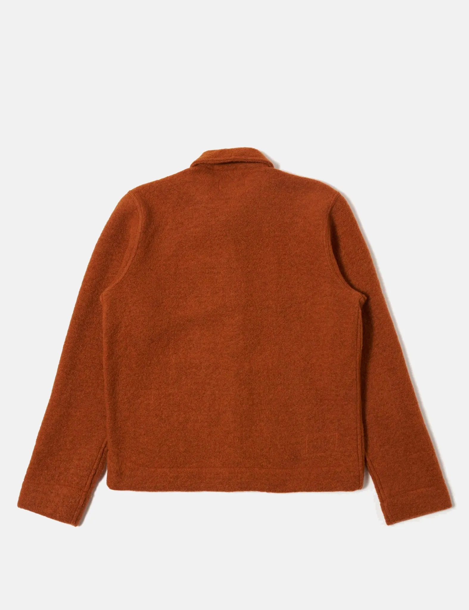 Universal Works Uniform Jacket (Wool Fleece) - Rust sold by Article London product image thumbnail 4