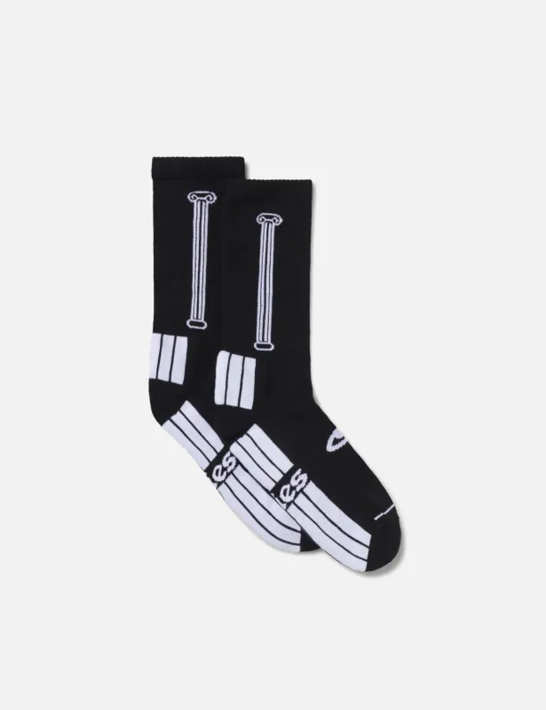 Aries Column Socks - Black made by ARIES