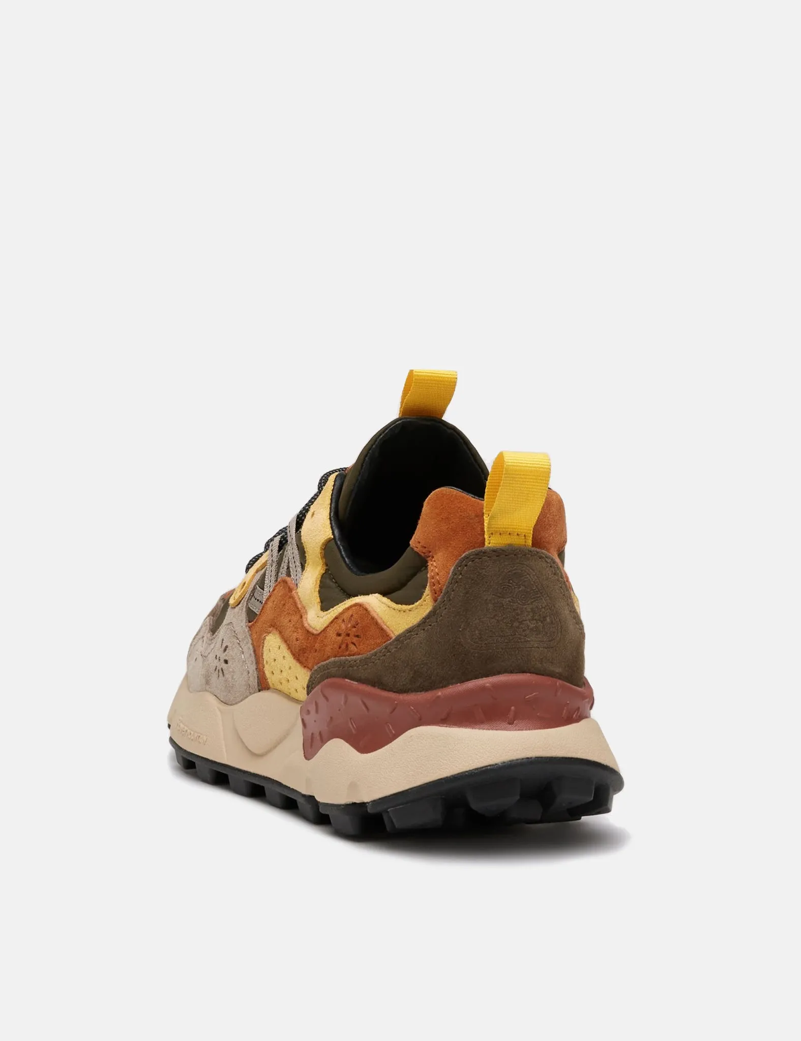 Flower Mountain Yamano 3 (Suede/Nylon) Shoes - Grey/Yellow sold by Article London product image thumbnail 5