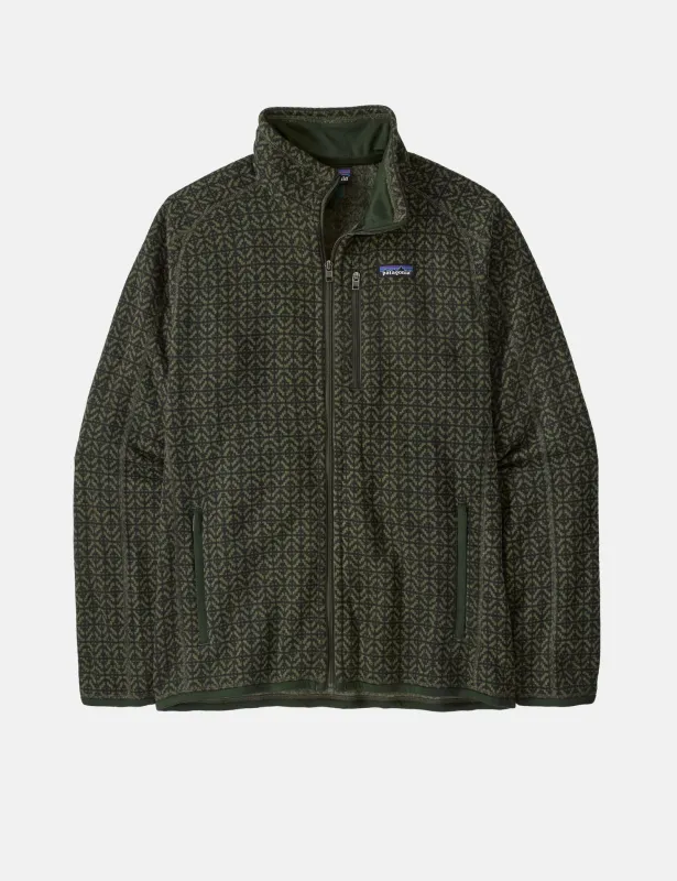 Patagonia Better Sweater Jacket - Scales: Old Growth Green sold by Article London
