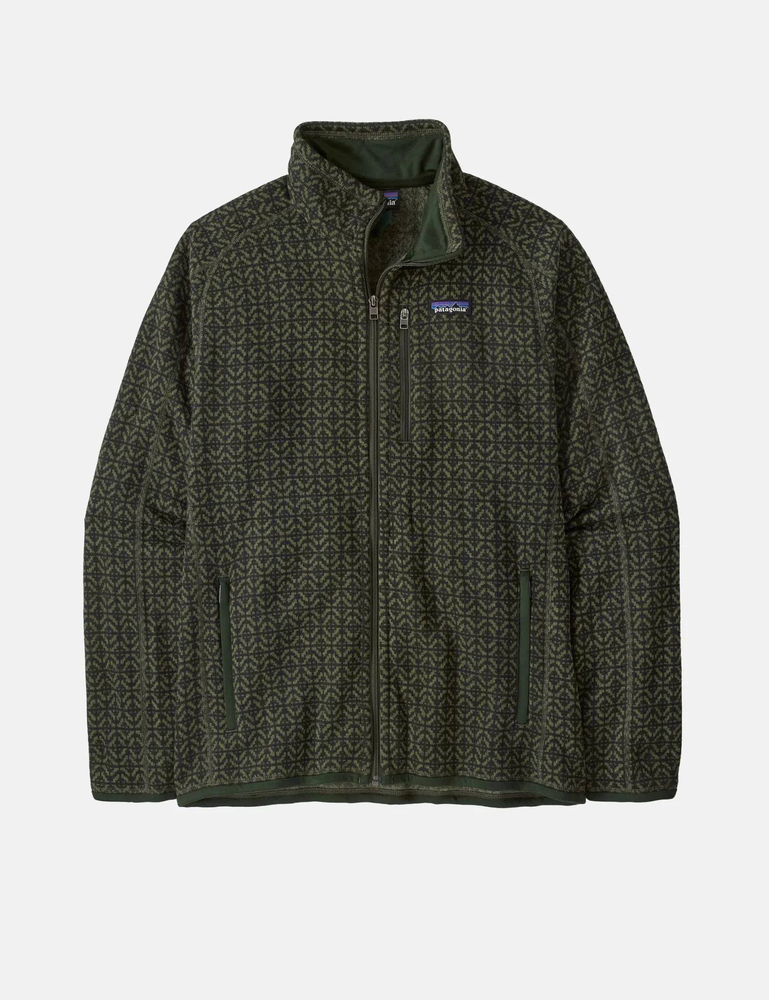 Patagonia Better Sweater Jacket - Scales: Old Growth Green sold by Article London