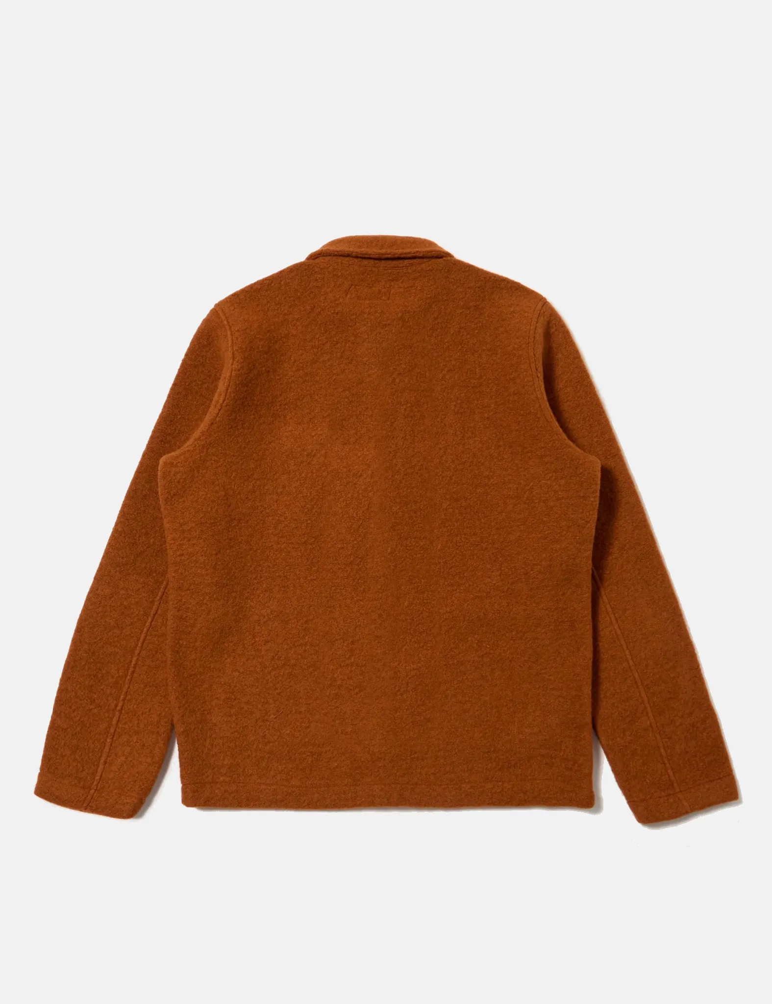 Universal Works Field Jacket (Wool Fleece) - Rust sold by Article London product image thumbnail 4