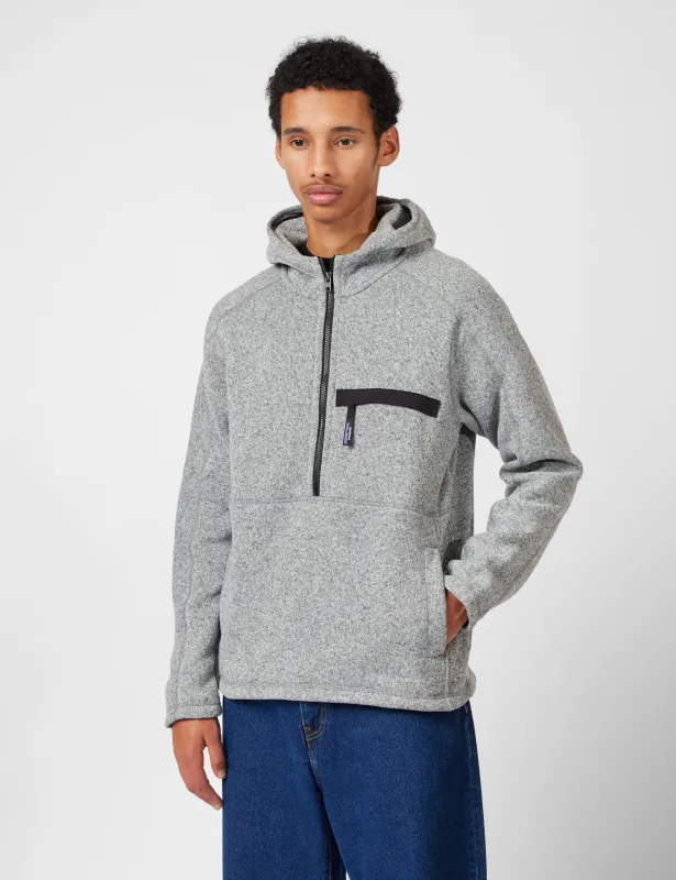 Patagonia Better Sweater 1/2 Zip Fleece Pullover - Stonewash Grey sold by Article London