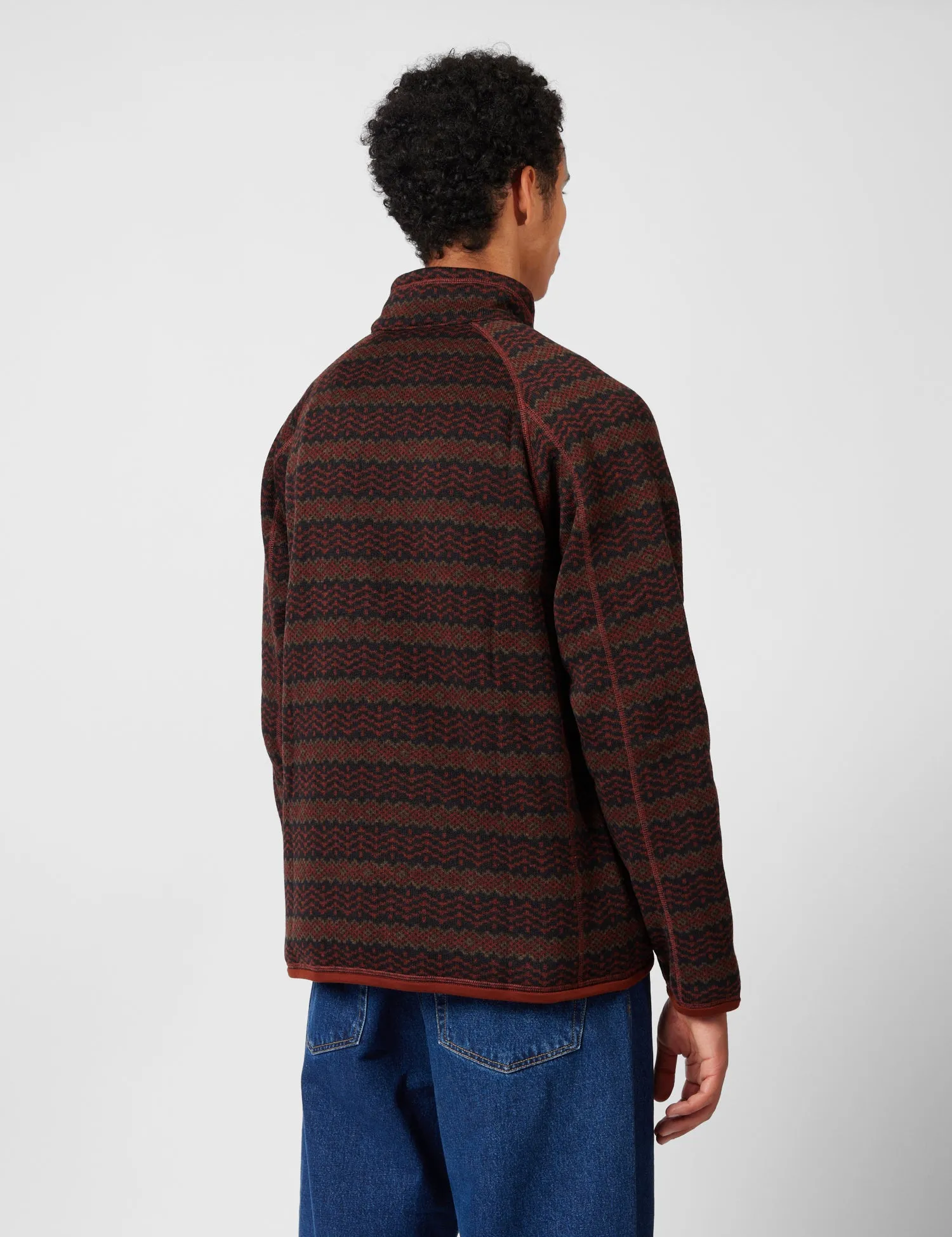 Patagonia Better Sweater 1/4 Zip Fleece (Woven Together) - Dried Vanilla sold by Article London product image thumbnail 4