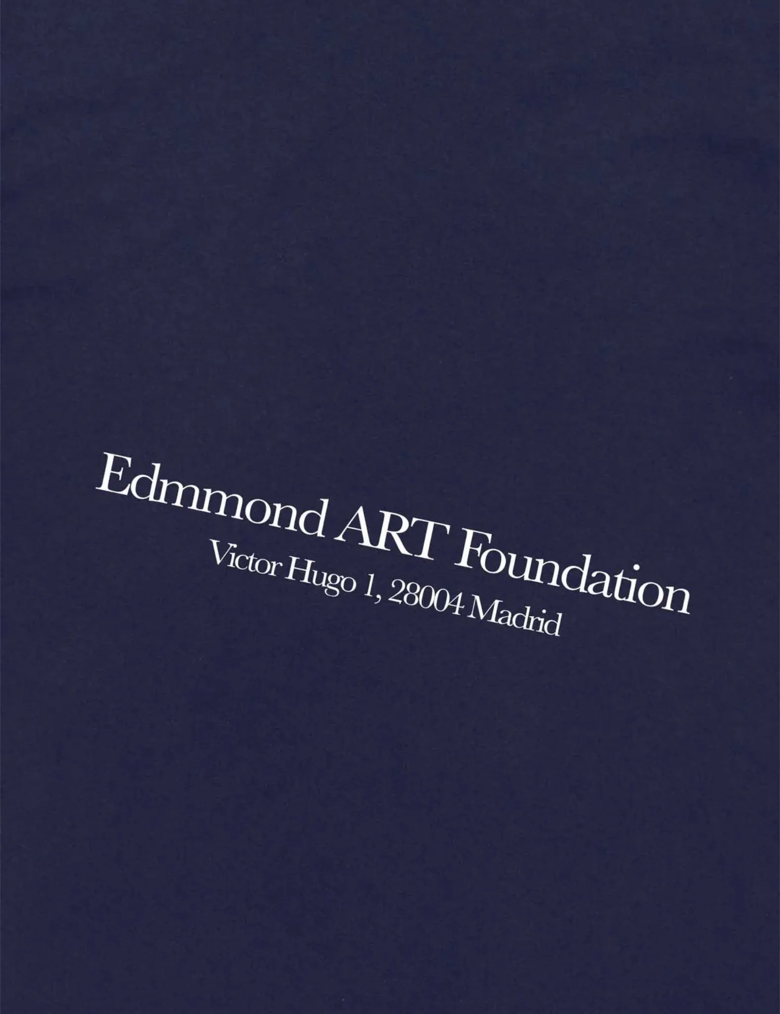 Edmmond Studios Savile Row T-Shirt - Navy Blue sold by Article London product image thumbnail 2