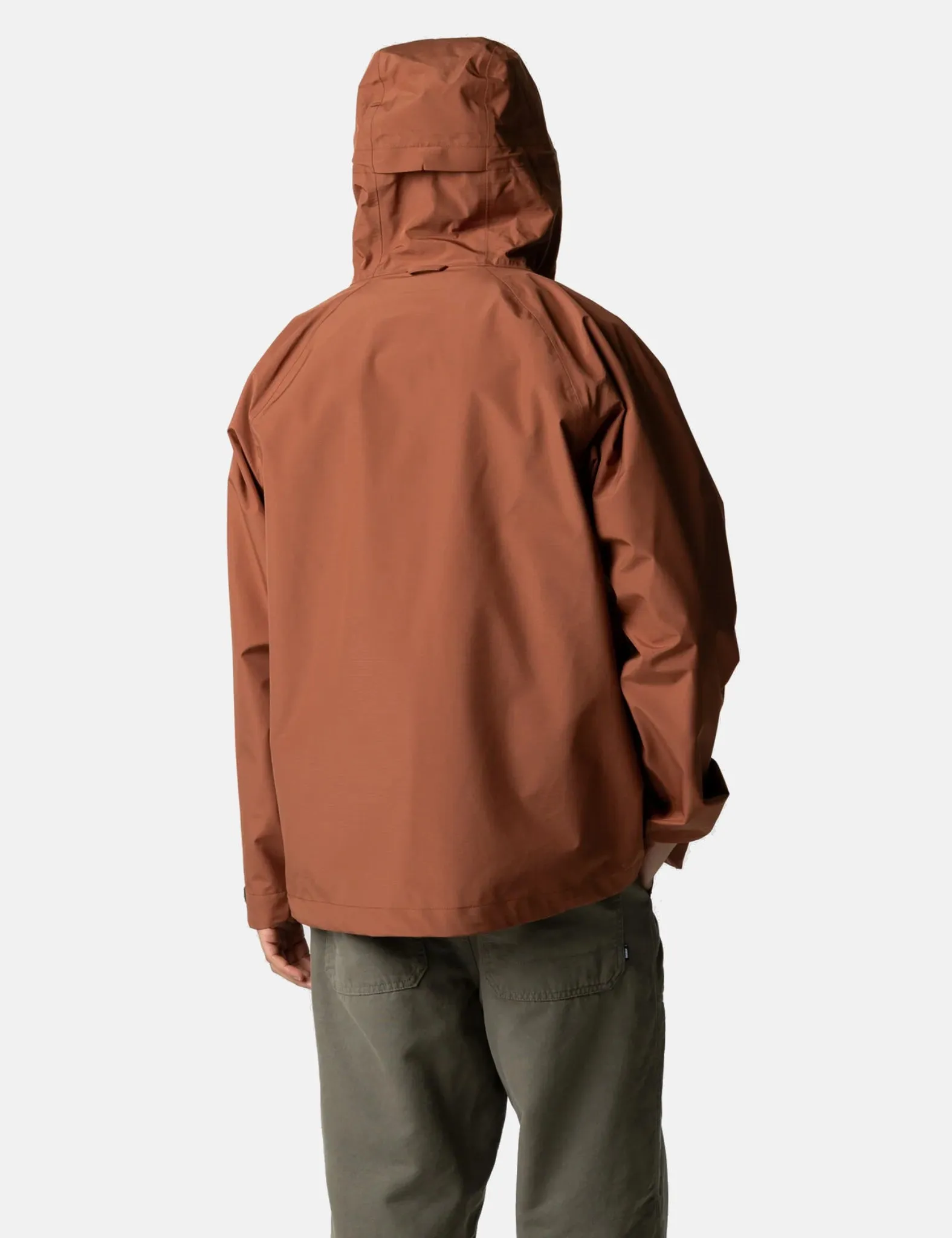 Finisterre Skybird Waterproof Jacket - Pecan Brown sold by Article London product image thumbnail 4