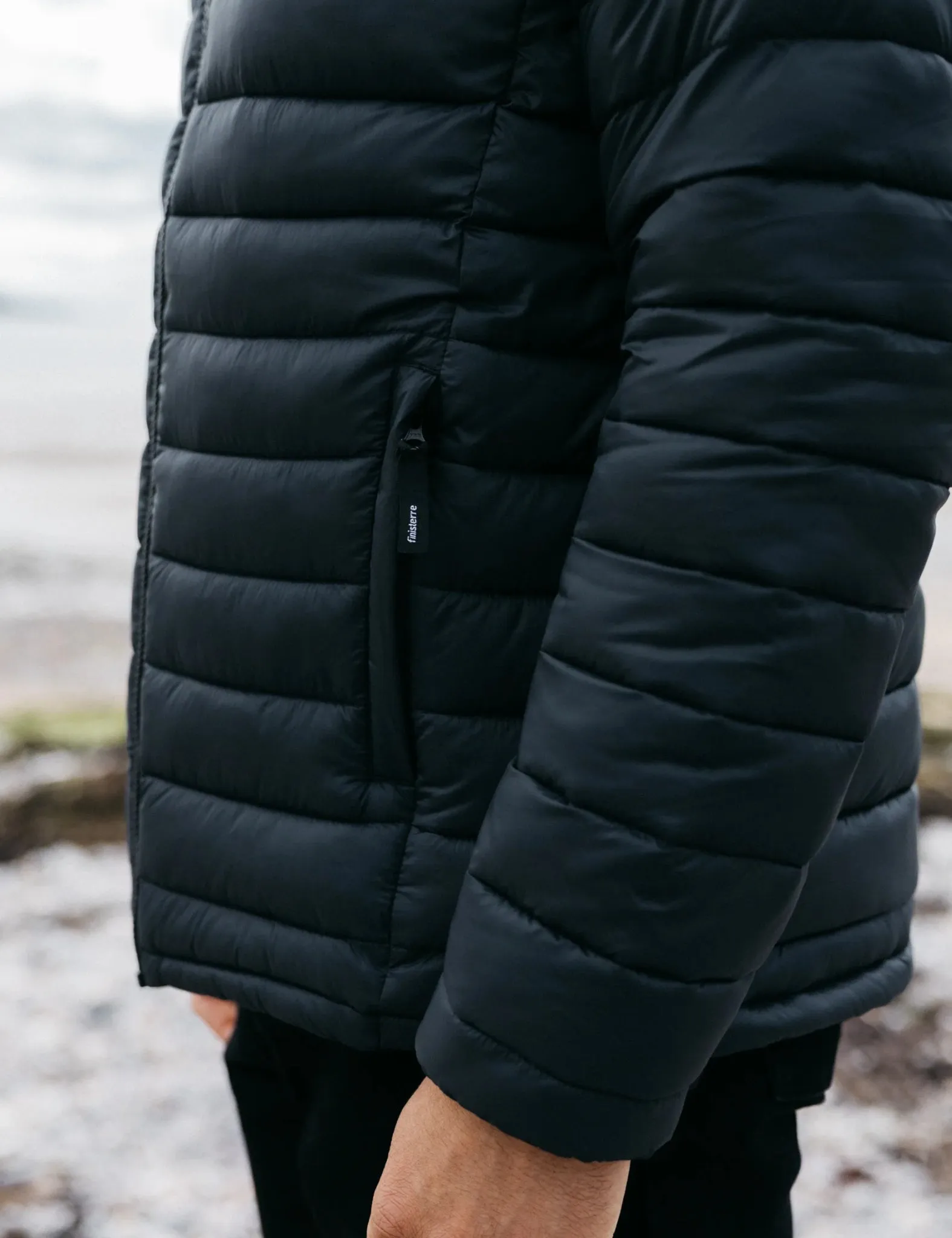 Finisterre Nimbus Jacket - Black sold by Article London product image thumbnail 3
