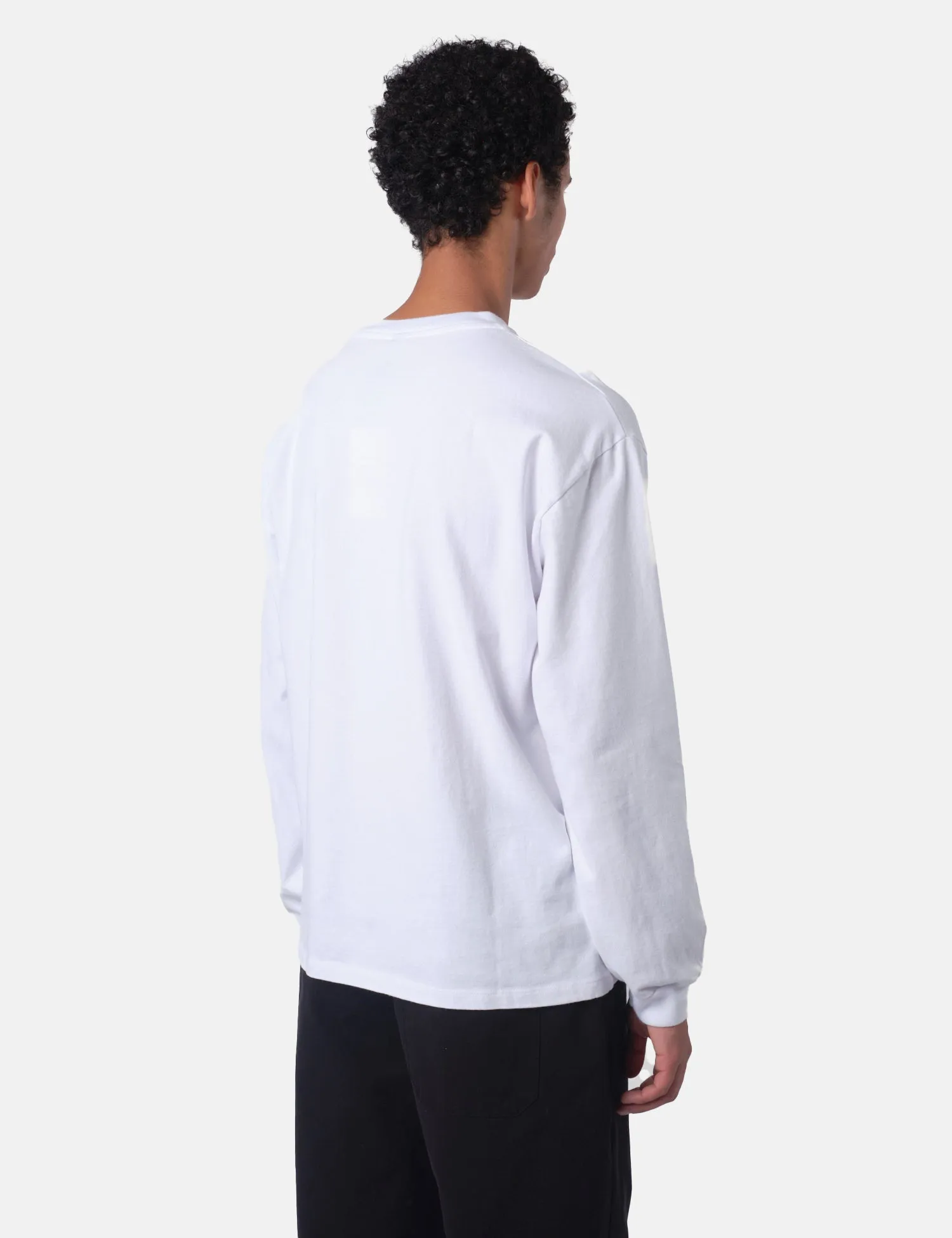 No Problemo Long Sleeve T-Shirt - White sold by Article London product image thumbnail 4