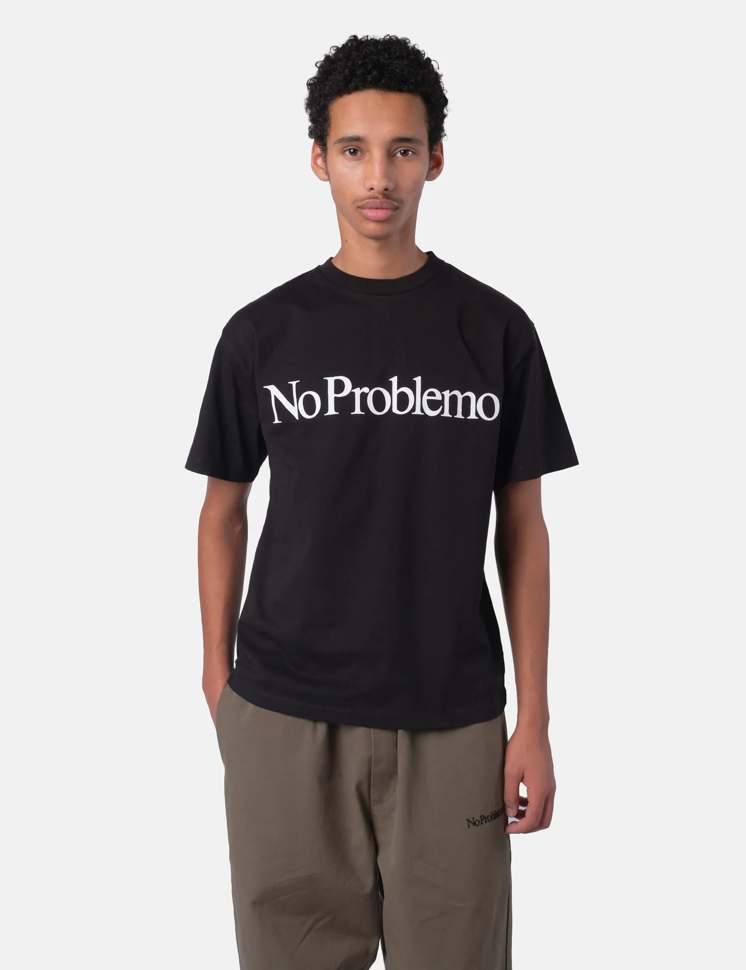 No Problemo T-Shirt - Black sold by Article London product image thumbnail 5