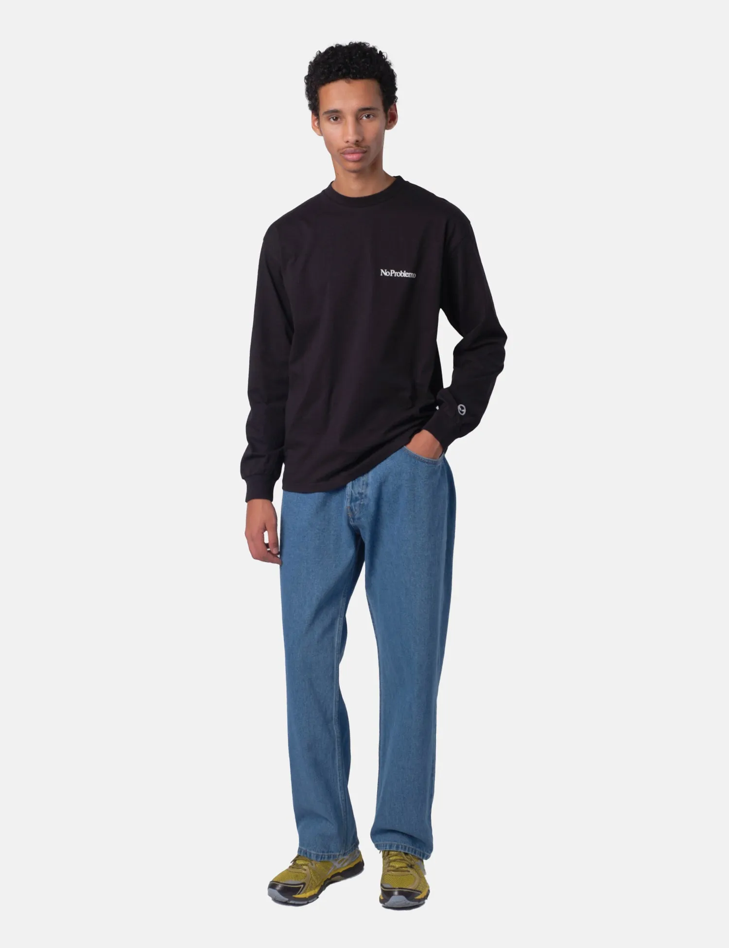 No Problemo Bagi Jean - Blue sold by Article London product image thumbnail 3