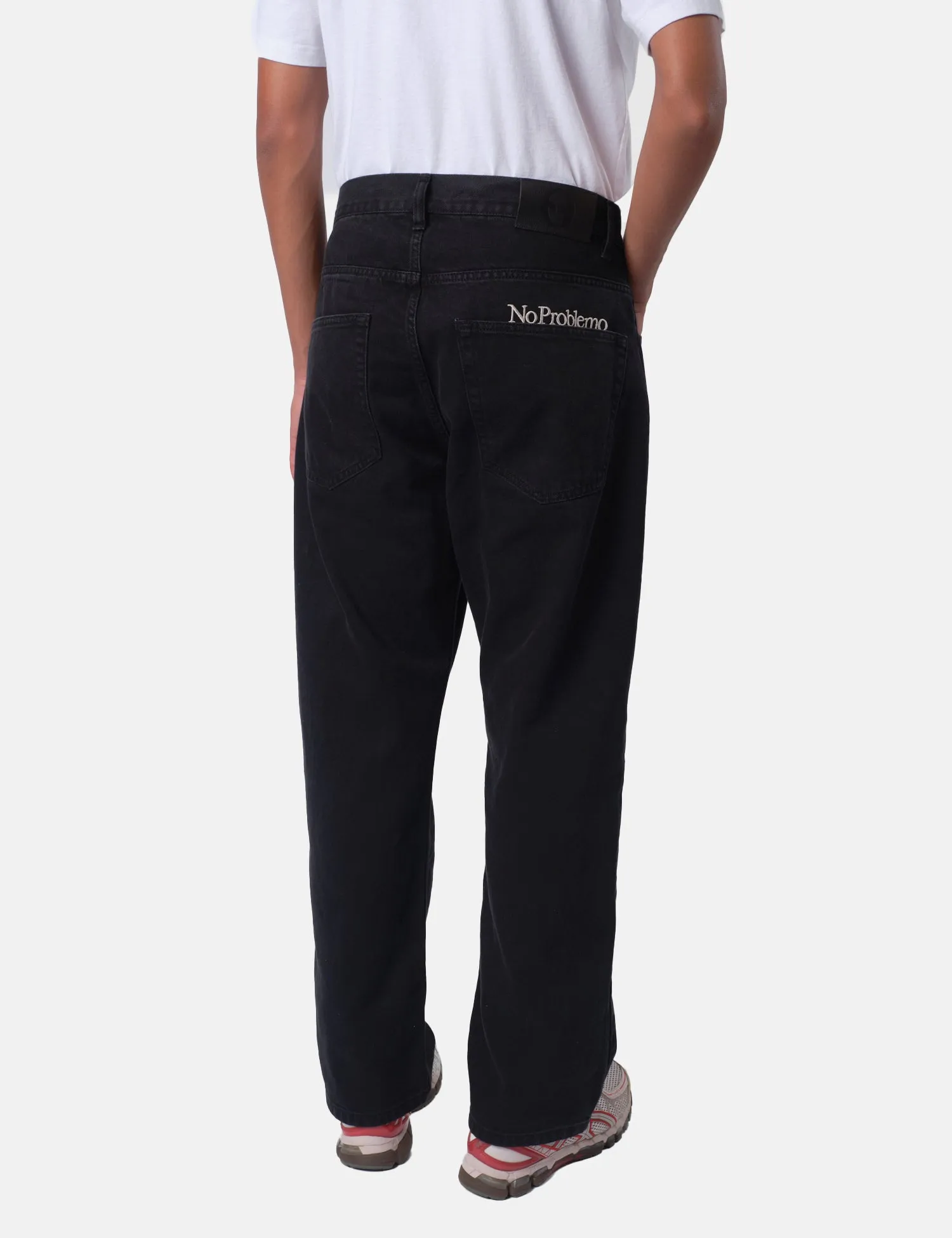 No Problemo Bagi Jean - Black sold by Article London product image thumbnail 5