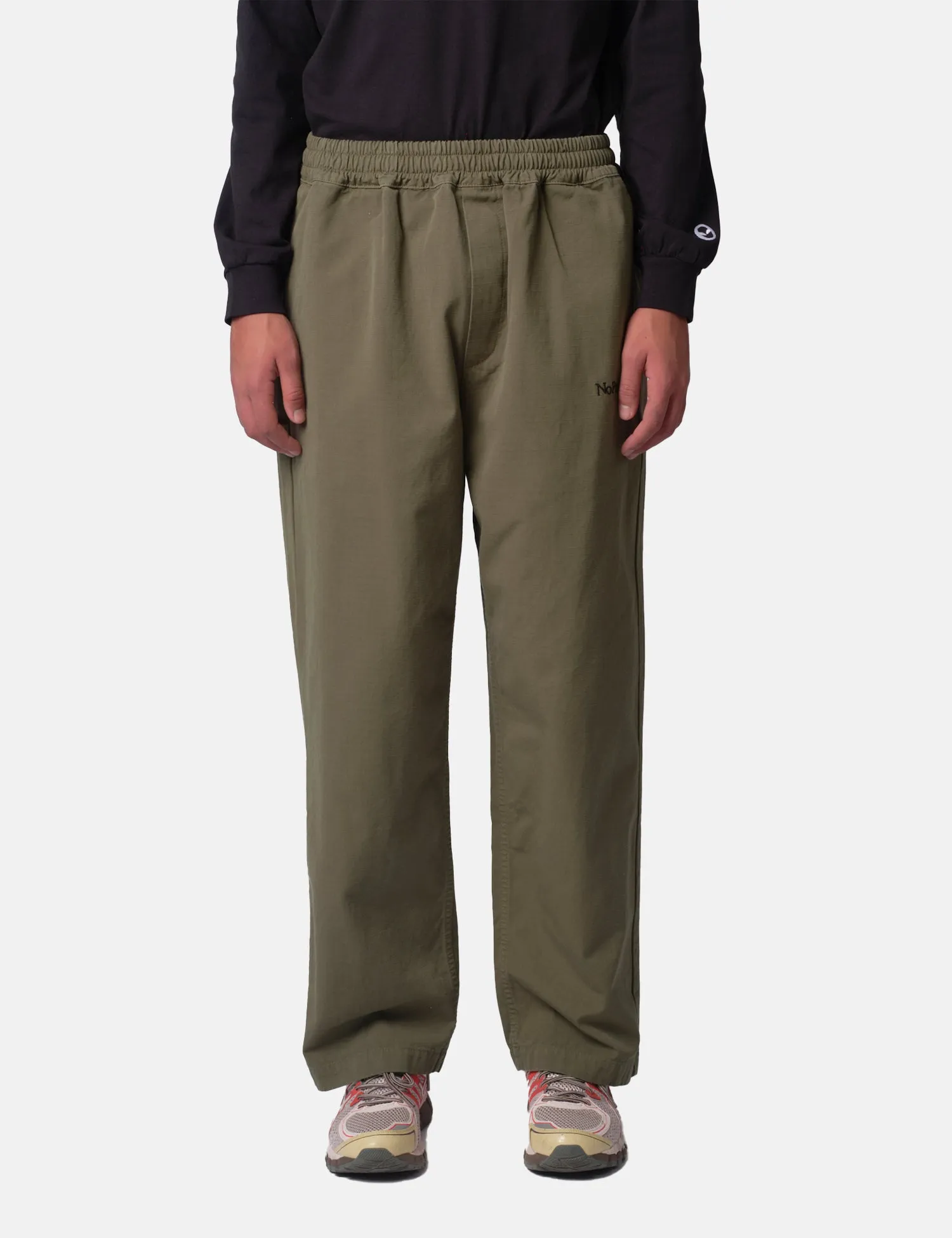No Problemo Mini Problemo Ripstop Work Pant - Olive sold by Article London