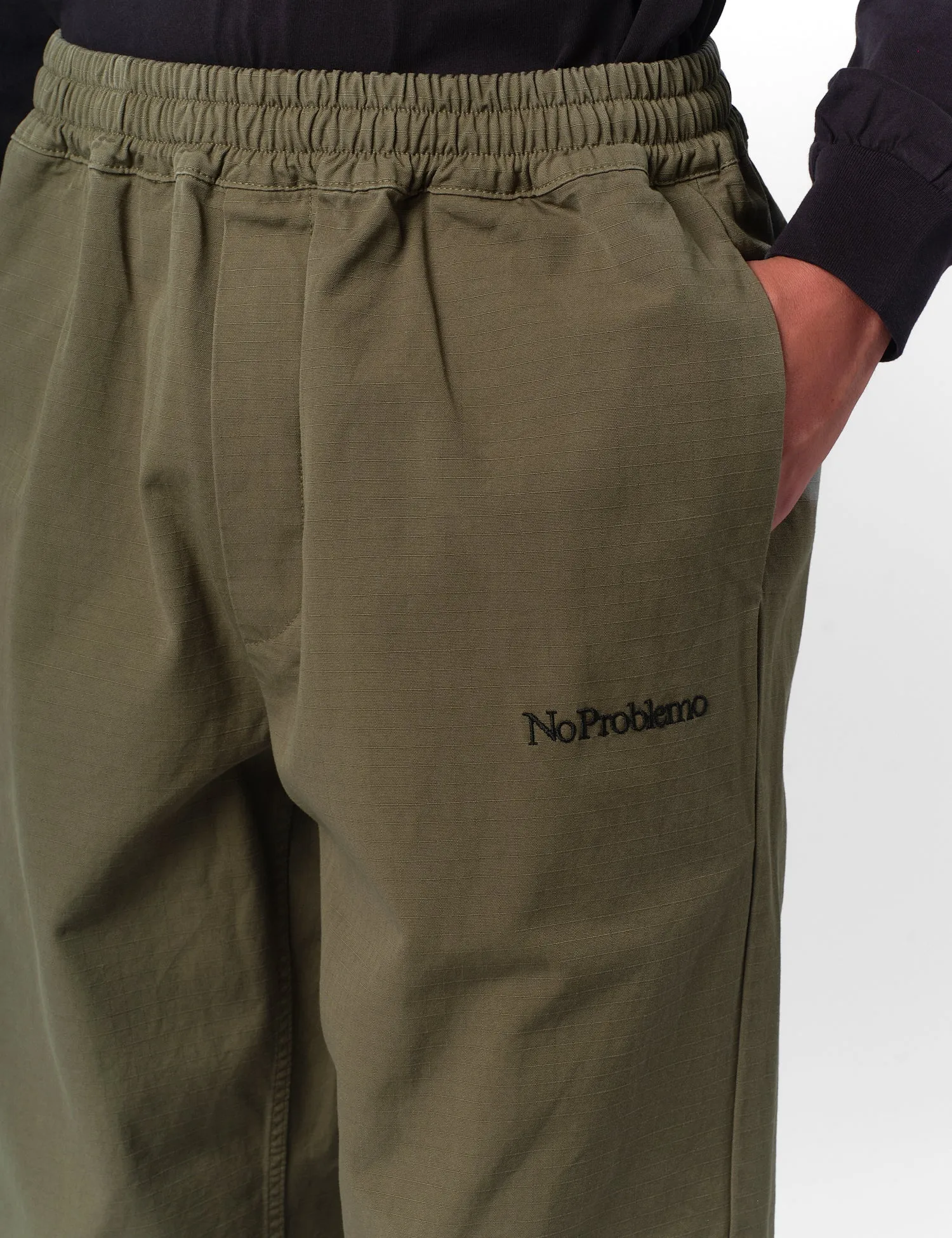 No Problemo Mini Problemo Ripstop Work Pant - Olive sold by Article London product image thumbnail 2