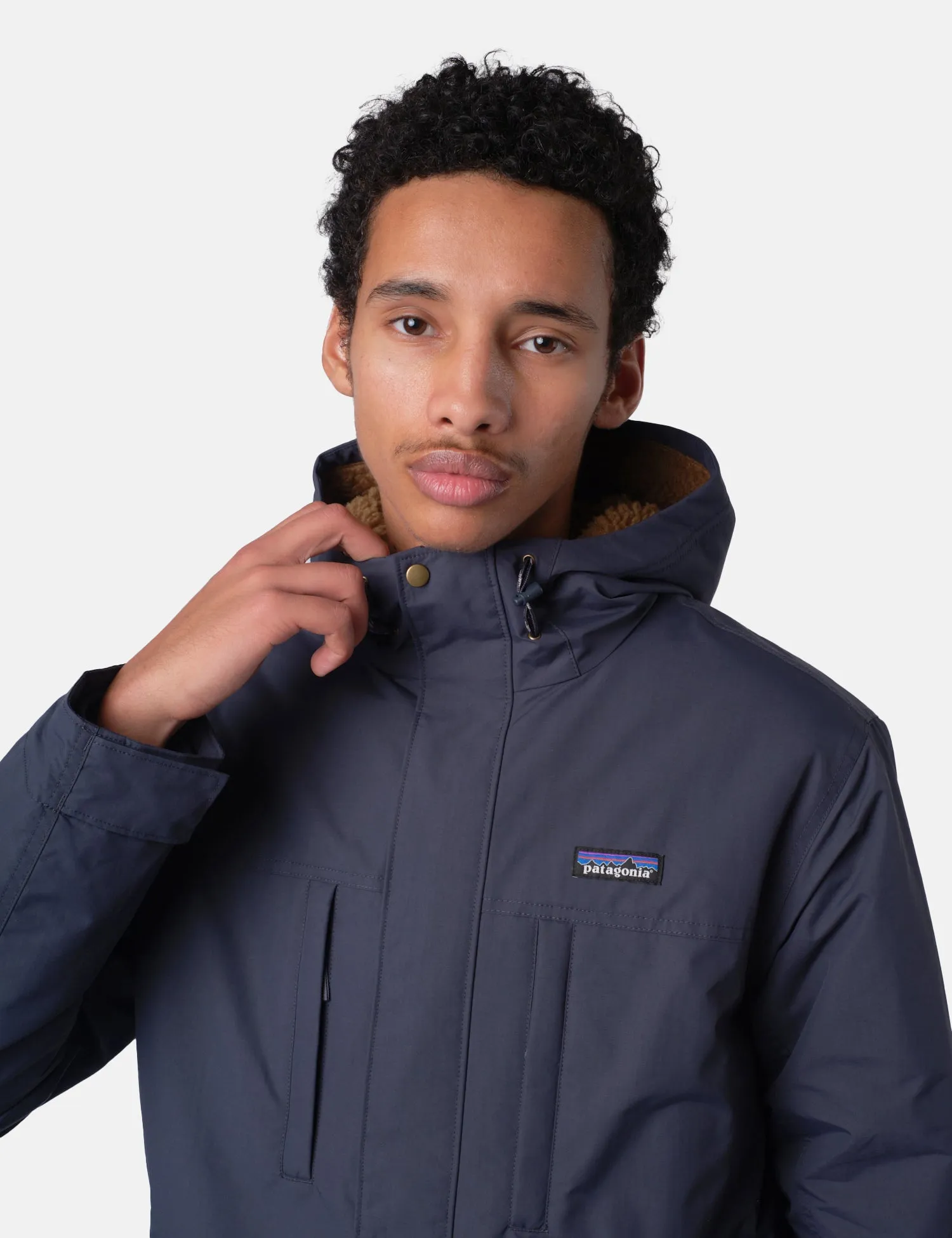 Patagonia Isthmus Parka Jacket - Smolder Blue sold by Article London product image thumbnail 2
