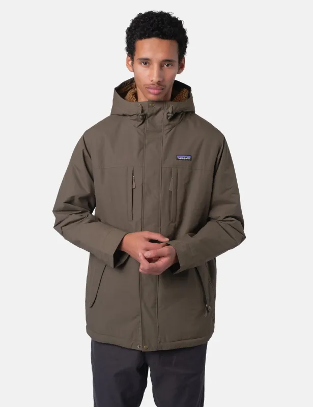 Patagonia Isthmus Parka Jacket - Basin Green sold by Article London