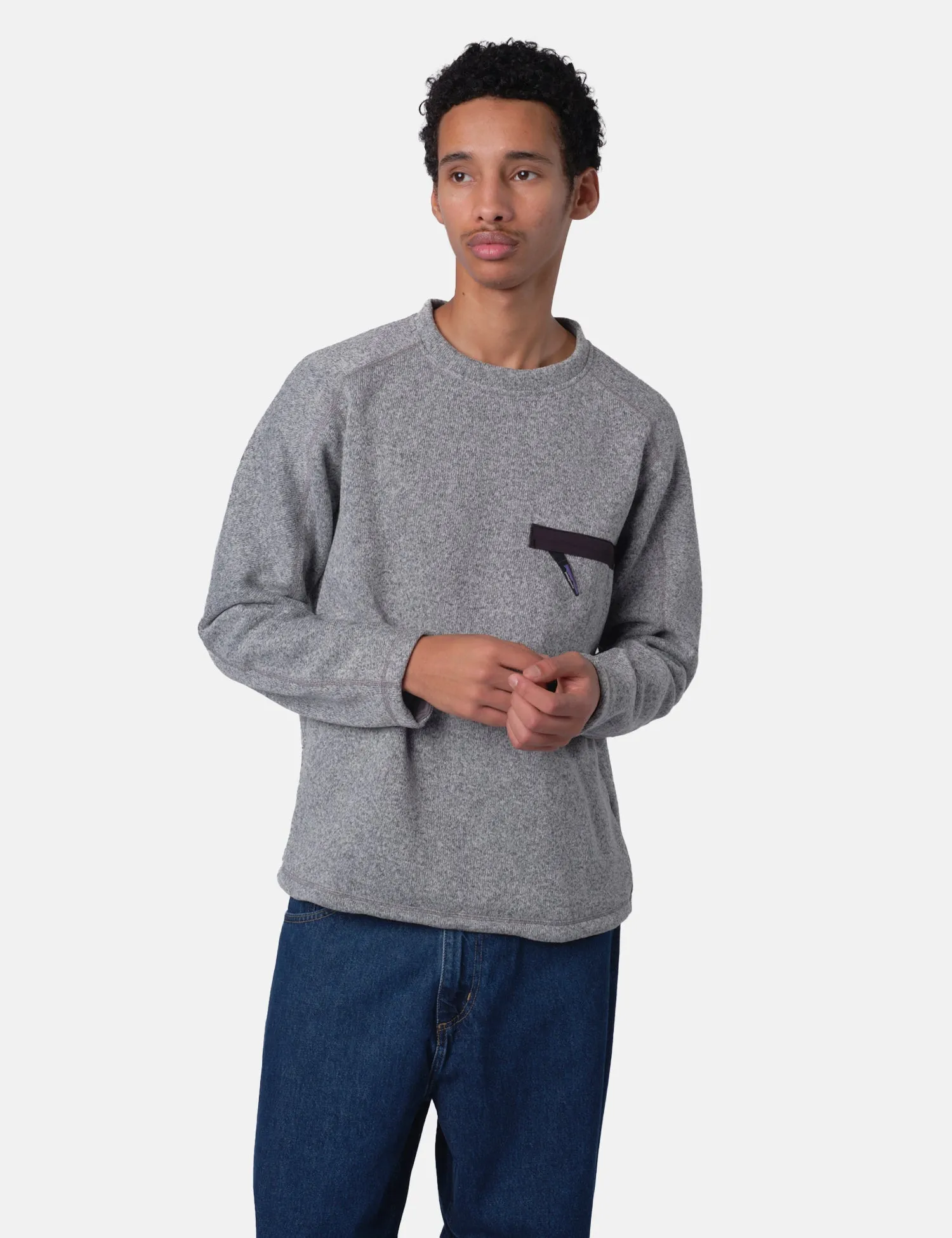 Patagonia Better Sweater Crewneck - Stonewash Grey sold by Article London