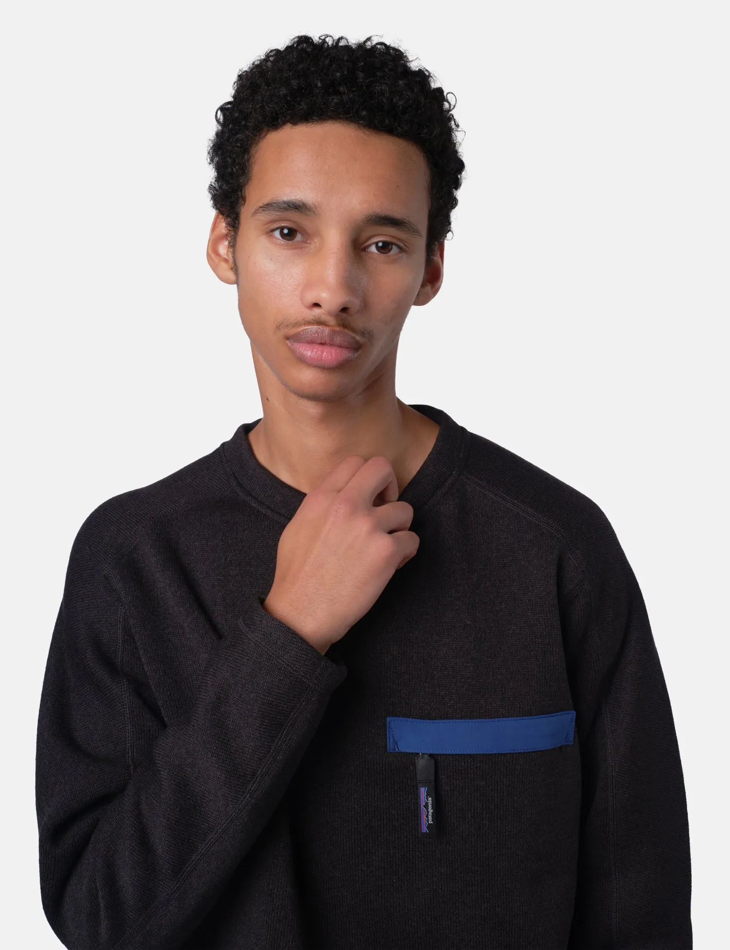 Patagonia Better Sweater Crewneck - Black sold by Article London product image thumbnail 2