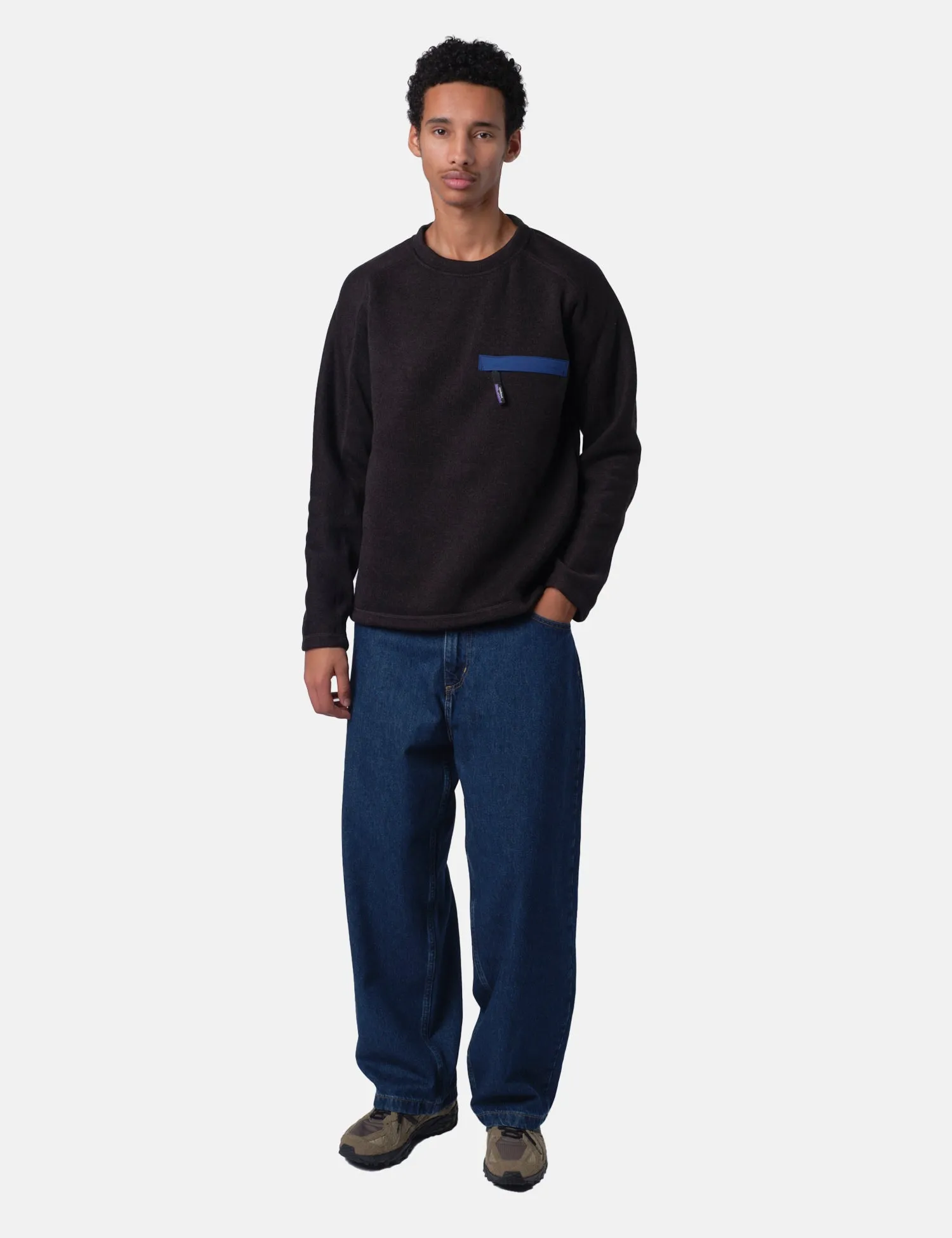 Patagonia Better Sweater Crewneck - Black sold by Article London product image thumbnail 3