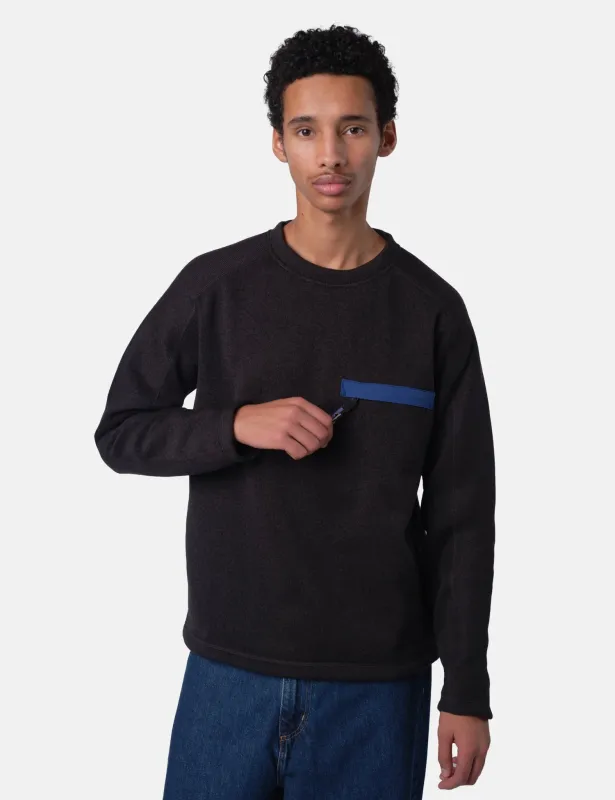 Patagonia Better Sweater Crewneck - Black sold by Article London