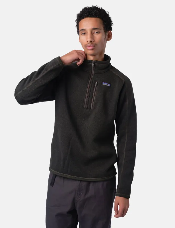Patagonia Better Sweater 1/4 Zip Fleece - Old Growth Green sold by Article London