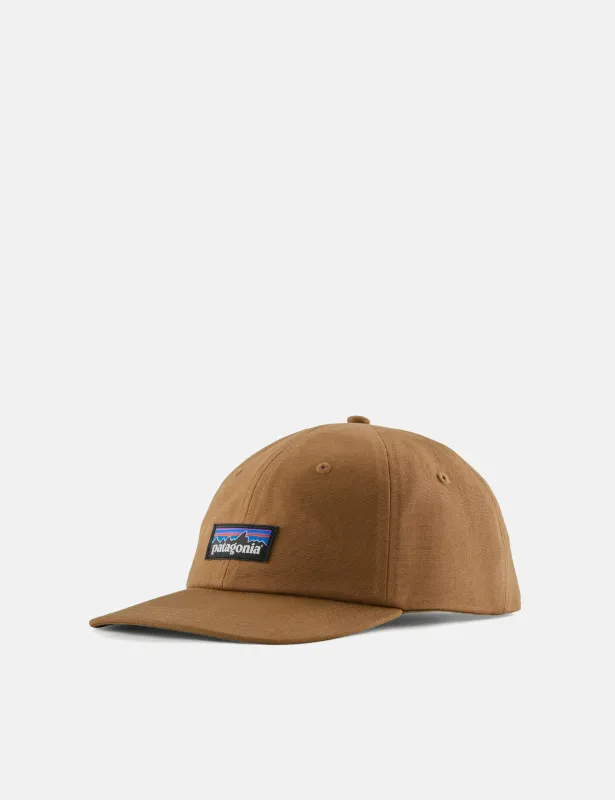 Patagonia P-6 Label Trad Cap - Deer Brown sold by Article London