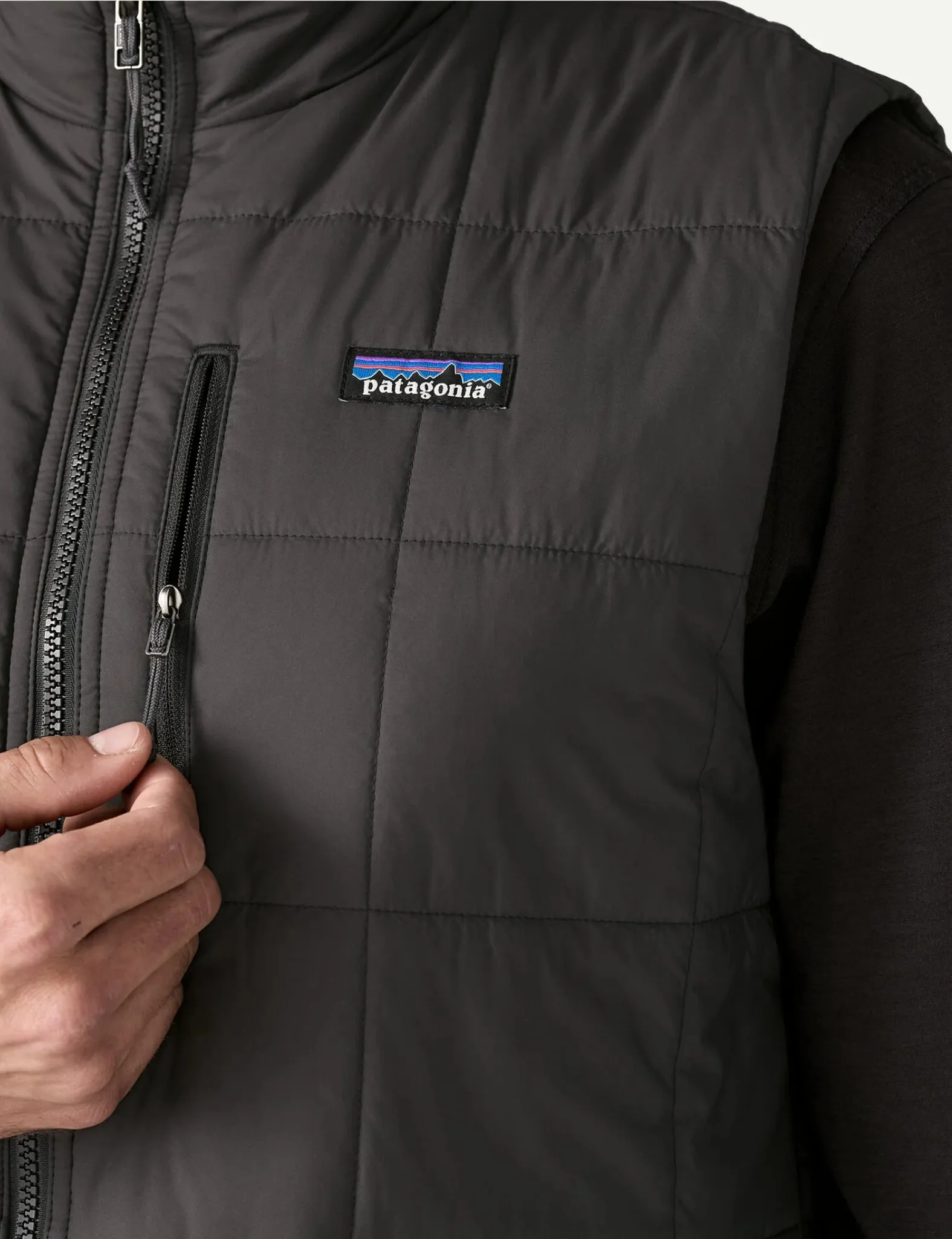 Patagonia Light Gust Vest - Black sold by Article London product image thumbnail 2