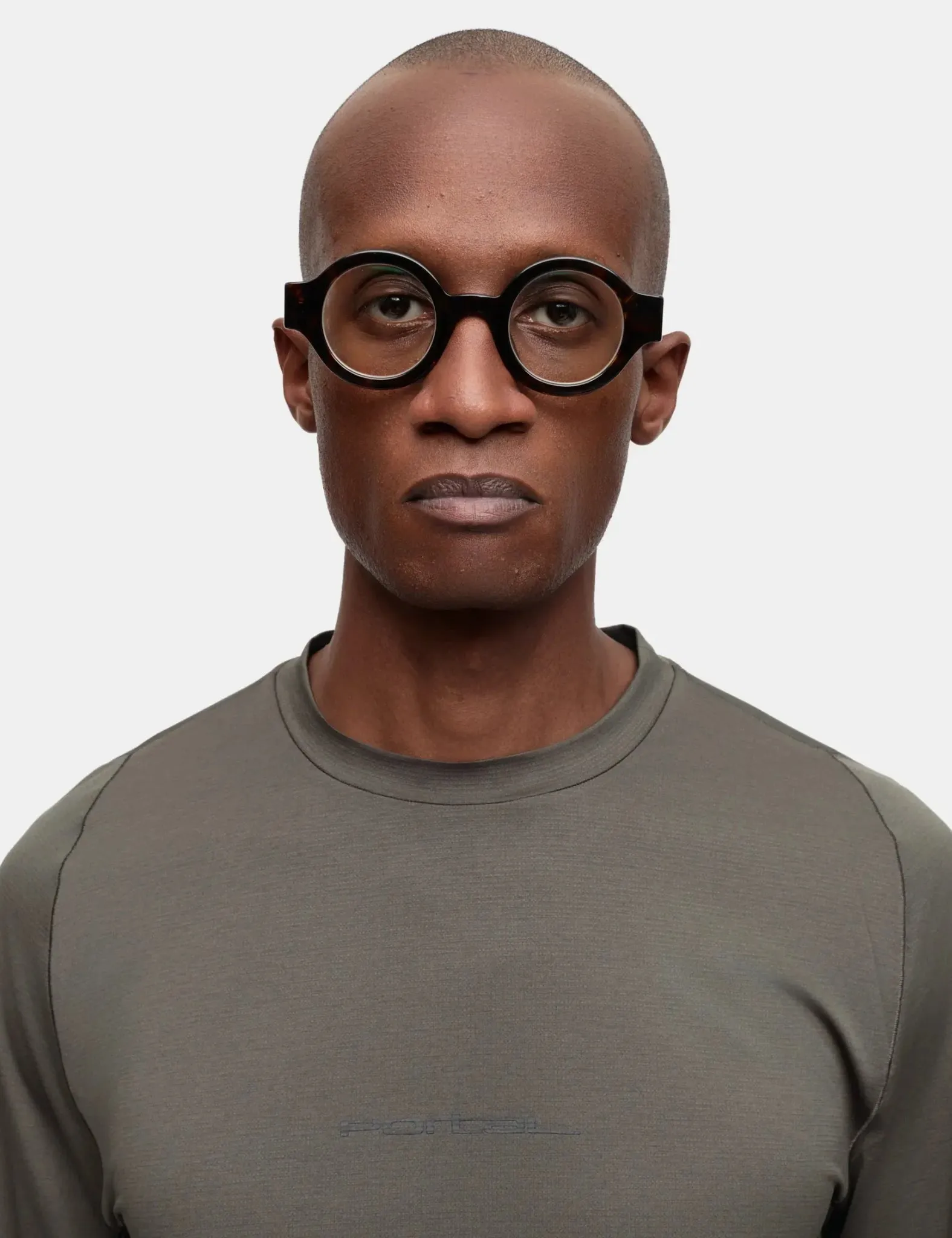 Portal Lateral Peak Long Sleeve T-Shirt - Dark Olive sold by Article London product image thumbnail 3