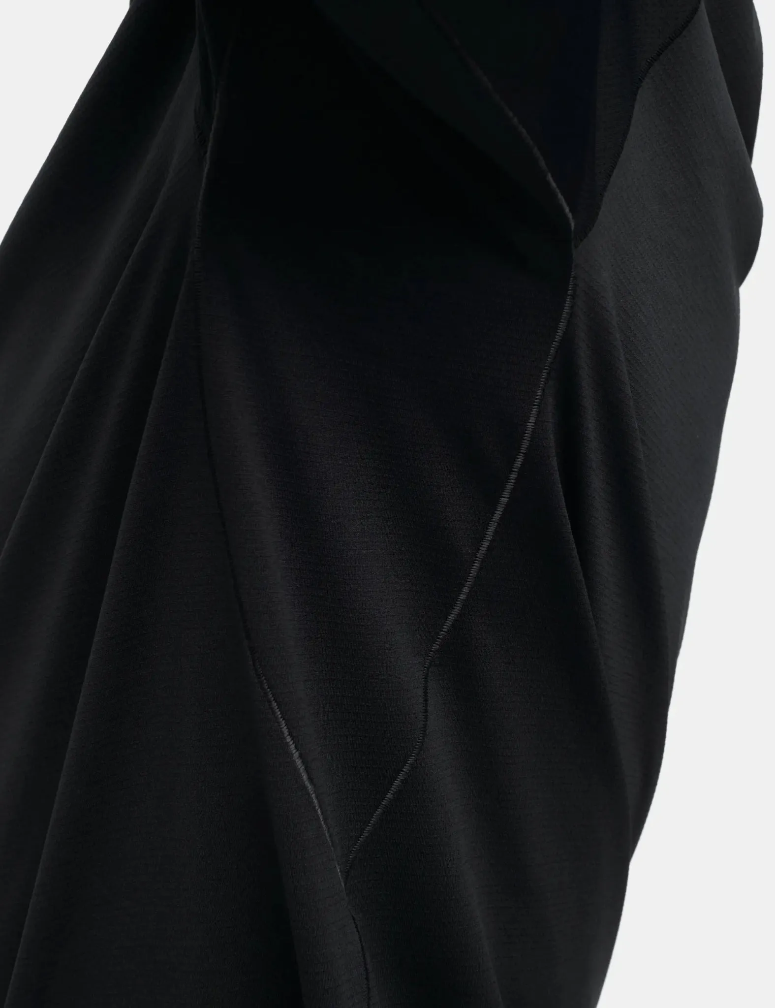 Portal Lateral Peak Long Sleeve T-Shirt - Black Beauty sold by Article London product image thumbnail 3