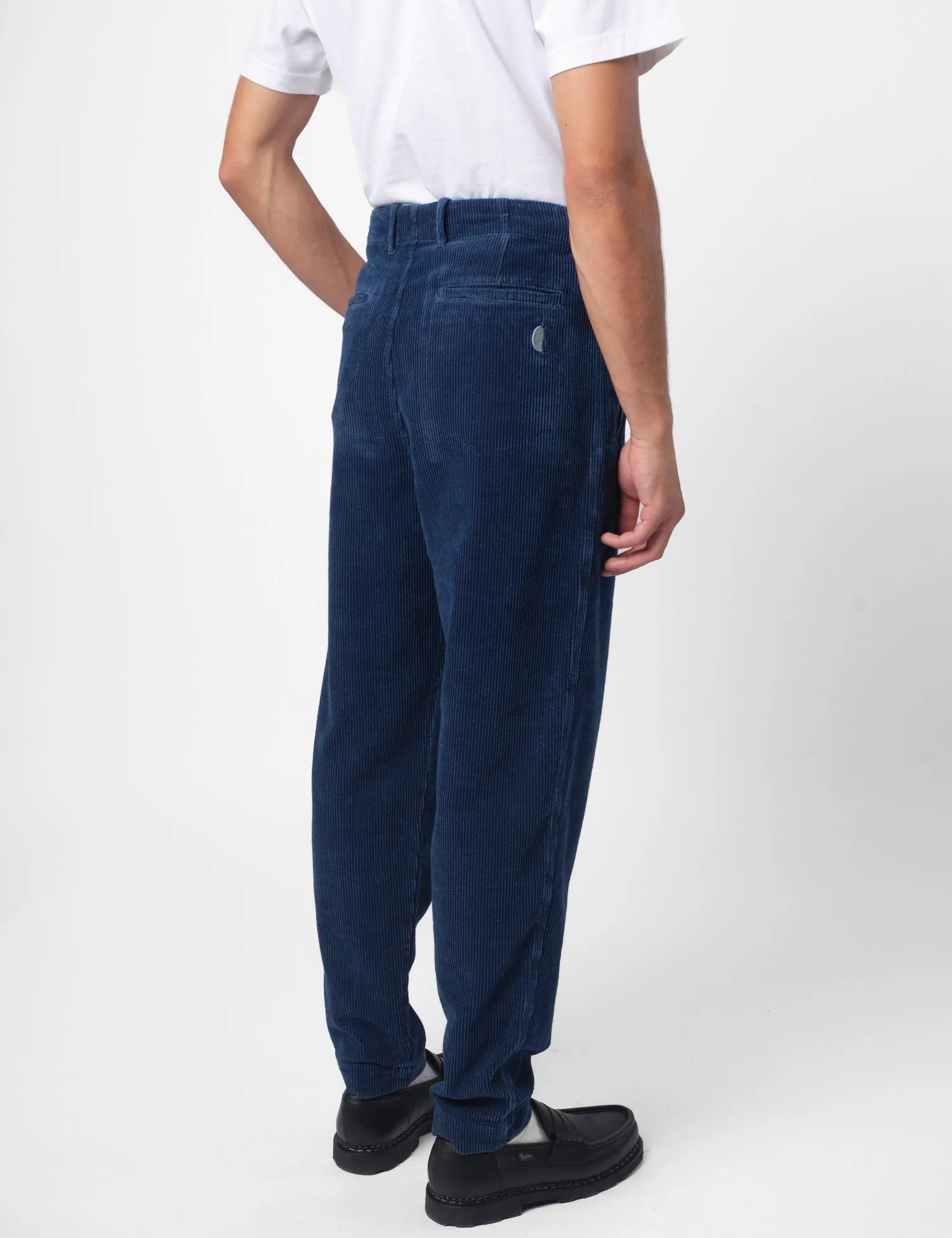 Folk Assembly Corduroy Pant - Washed Indigo Blue sold by Article London product image thumbnail 3
