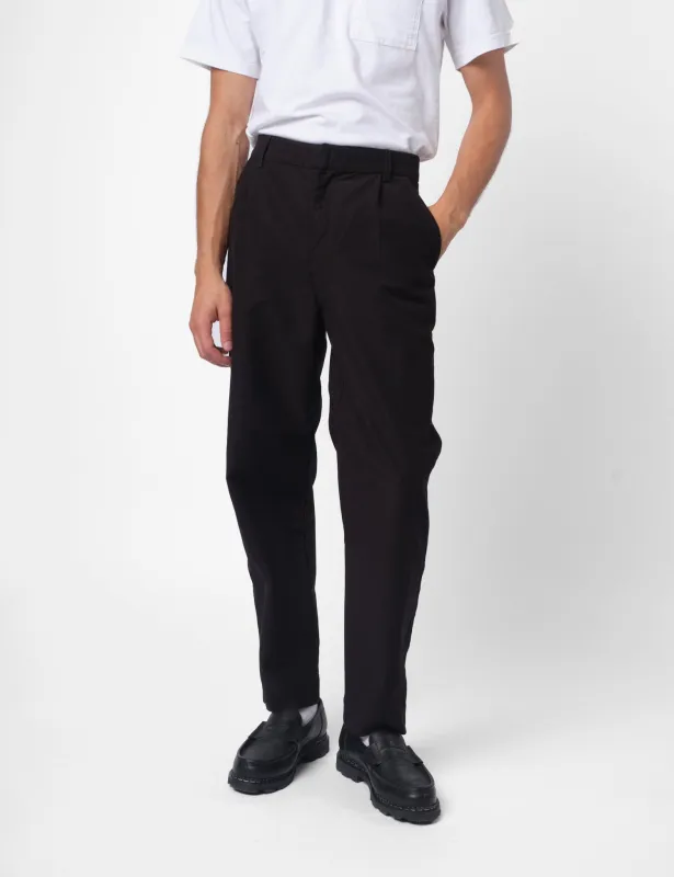 Folk Signal Slub Pant - Black sold by Article London