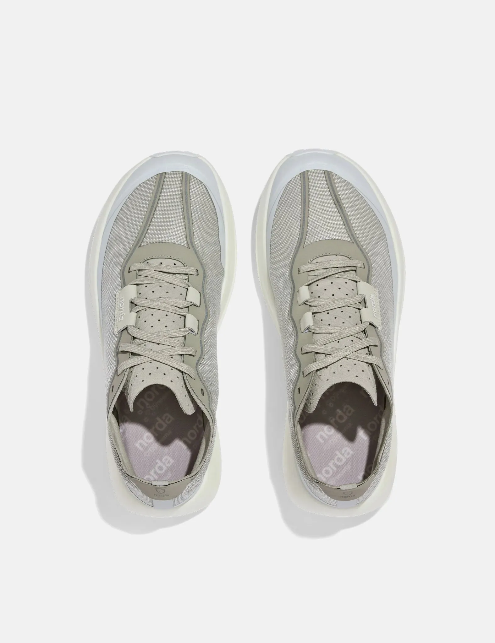 Norda 005 Trail Running Shoes - Neve Ecru sold by Article London product image thumbnail 2