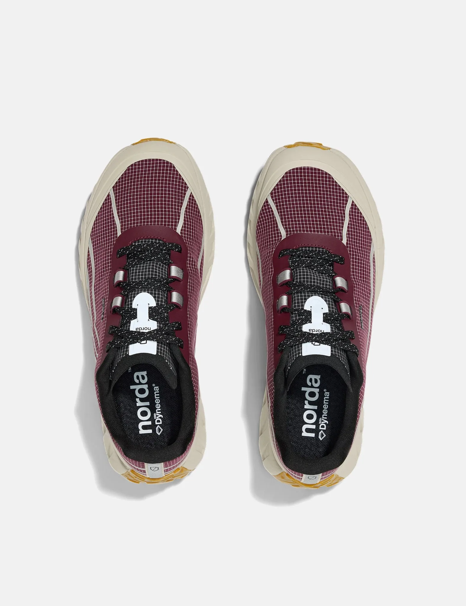 Norda 002 Trail Running Shoes - Amaranth Burgundy sold by Article London product image thumbnail 2