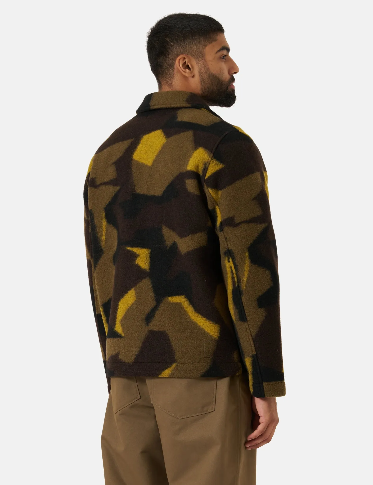 Universal Works Field Jacket - Camo Green sold by Article London product image thumbnail 3