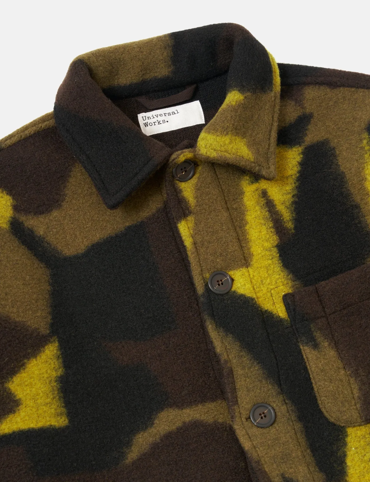 Universal Works Field Jacket - Camo Green sold by Article London product image thumbnail 2