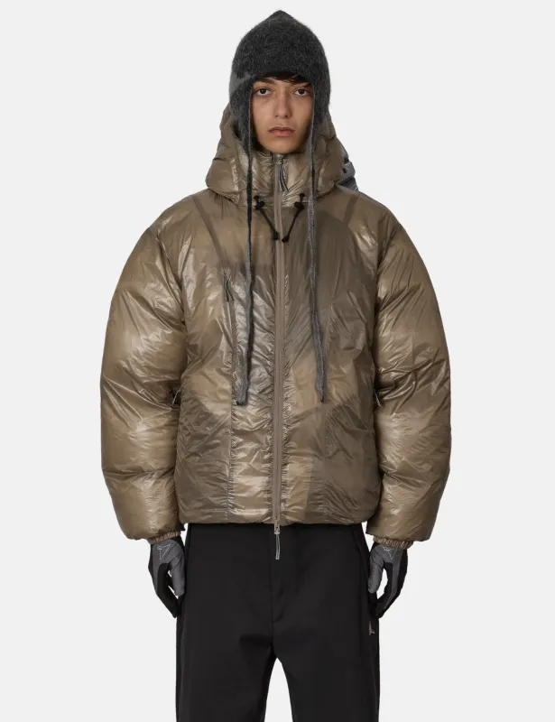 ROA Synthetic Down Jacket - Taupe sold by Article London