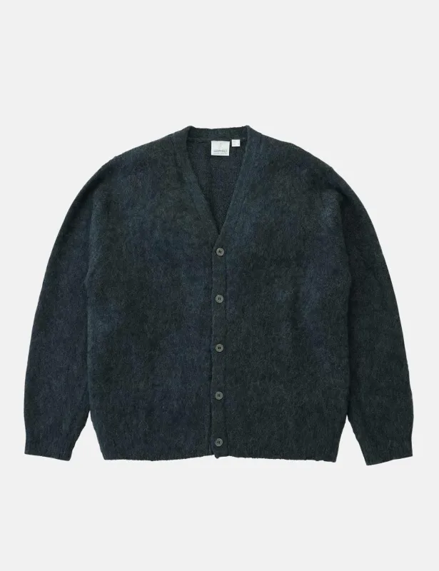 Gramicci Mohair Cardigan - Charcoal Grey sold by Article London