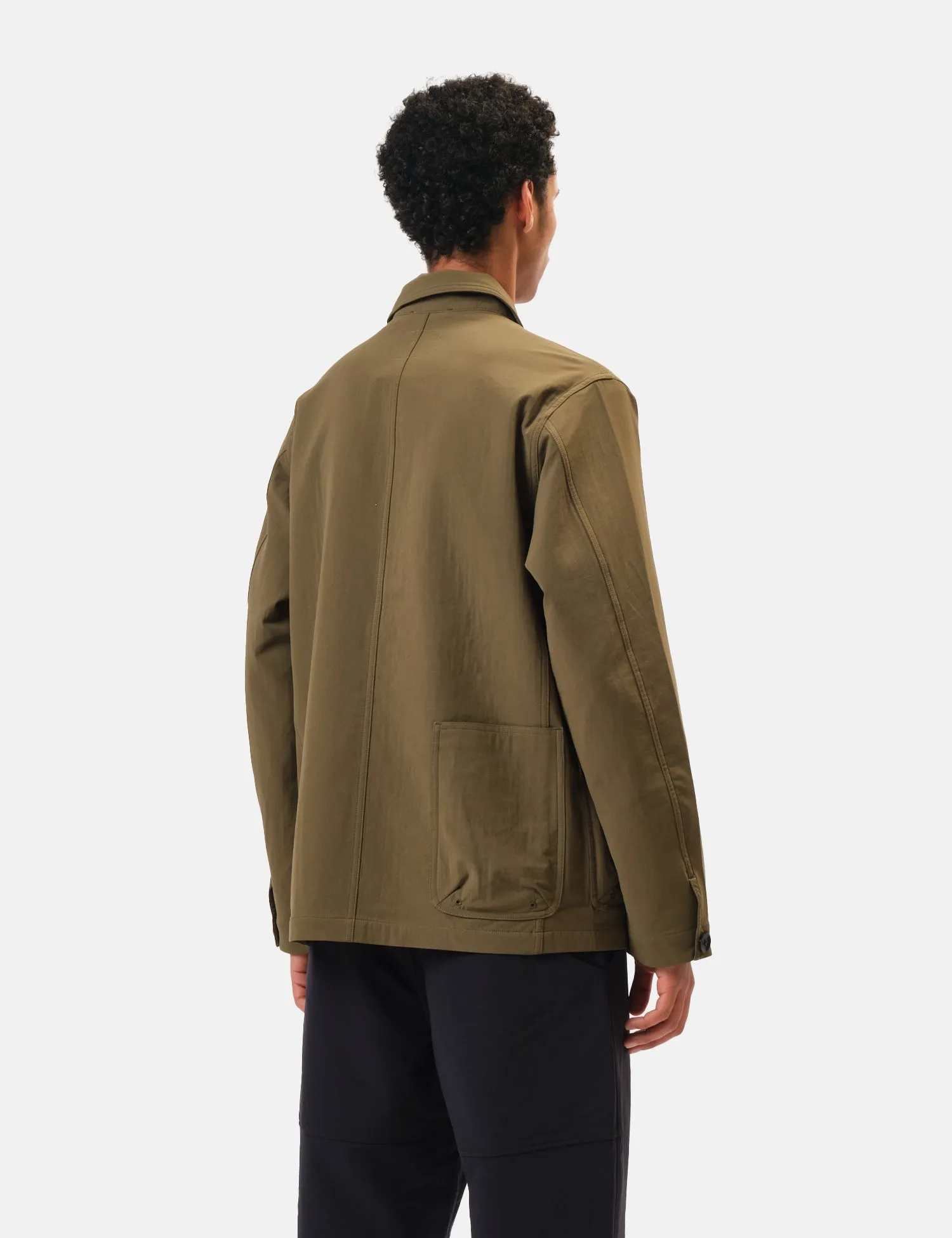 Snow Peak Easy Cloth Jacket - Olive Green sold by Article London product image thumbnail 5