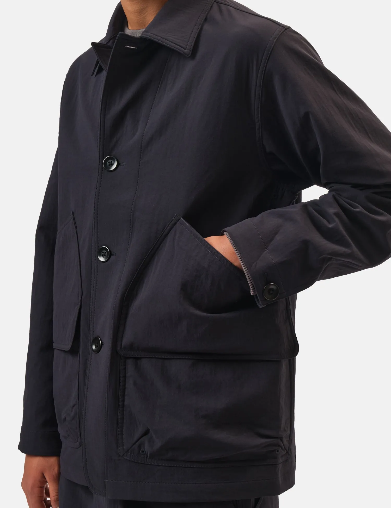 Snow Peak Easy Cloth Jacket - Dark Navy Blue sold by Article London product image thumbnail 2