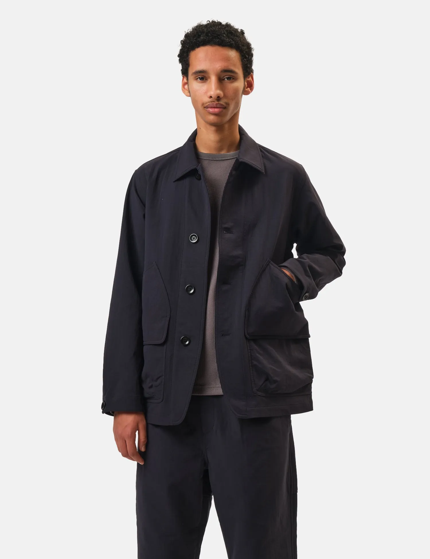 Snow Peak Easy Cloth Jacket - Dark Navy Blue sold by Article London product image thumbnail 4