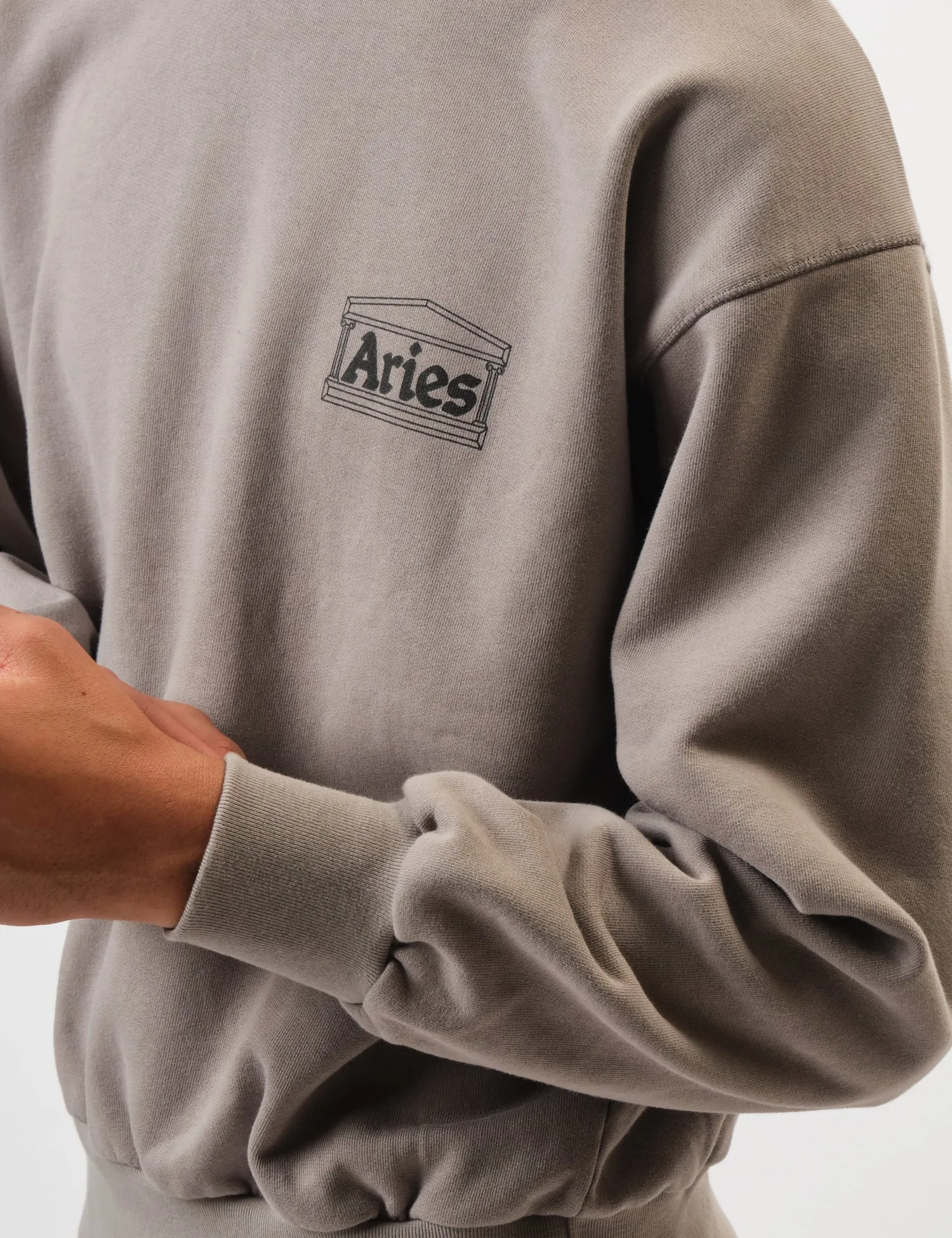 Aries Mini Temple Sweatshirt - Grey sold by Article London product image thumbnail 2