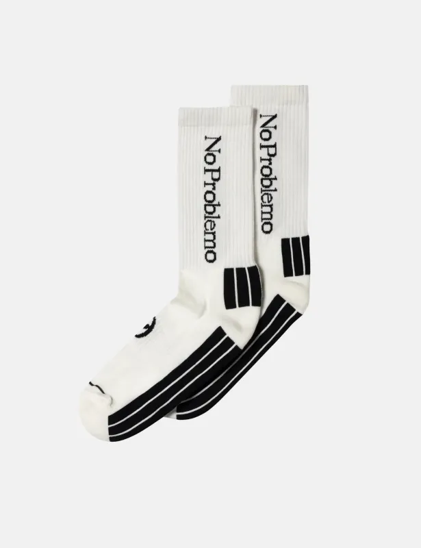No Problemo Socks - White made by No Problemo