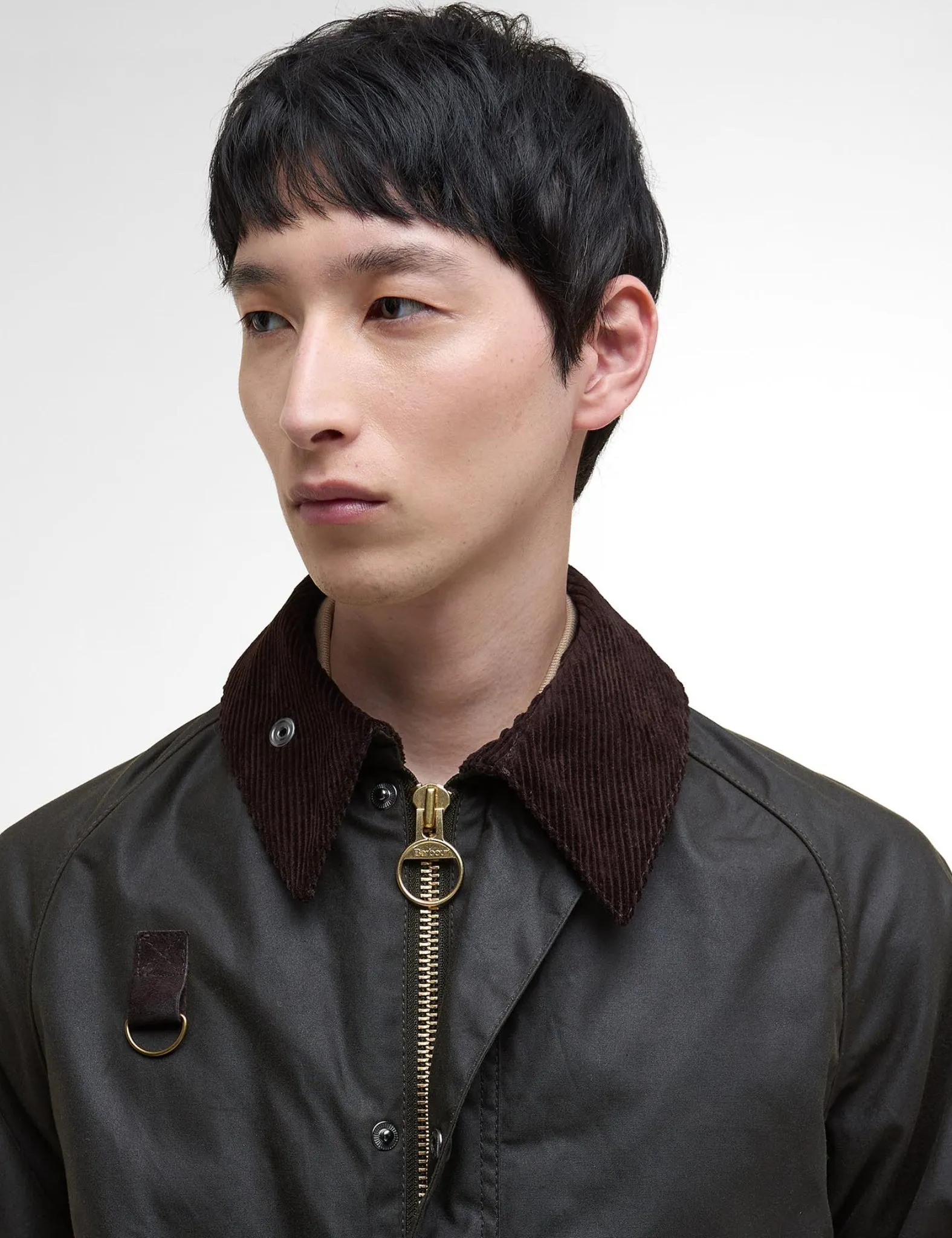 Barbour Spey Wax Jacket - Olive Green sold by Article London product image thumbnail 2