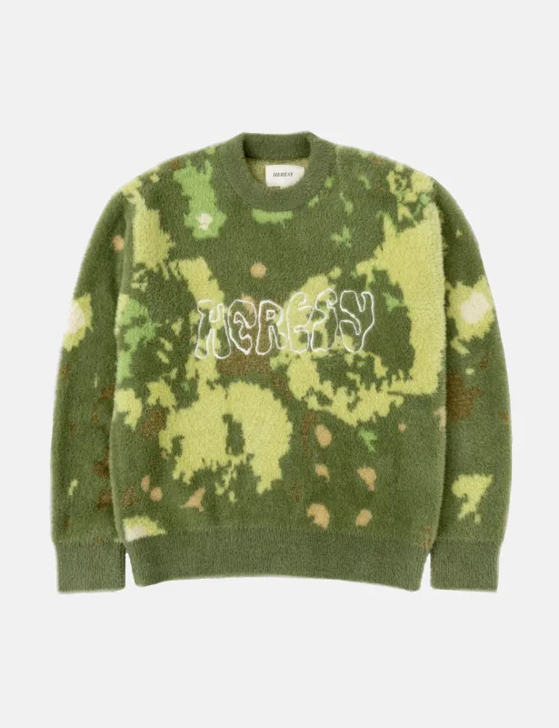 Heresy Mould Knit - Green sold by Article London