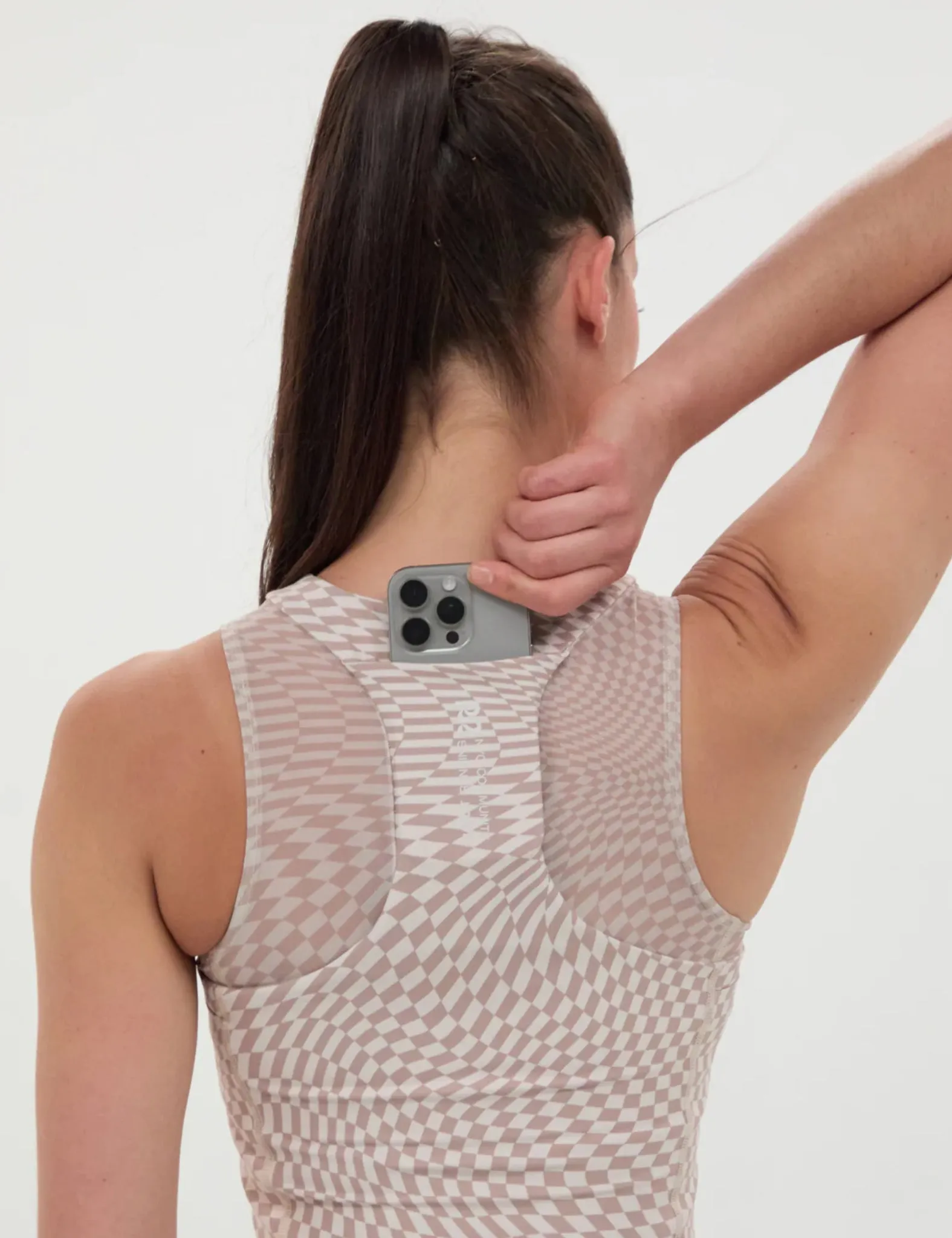 Bandit Women's Stamina Race Crop - Chalk w/ Cocoa sold by Article London product image thumbnail 4