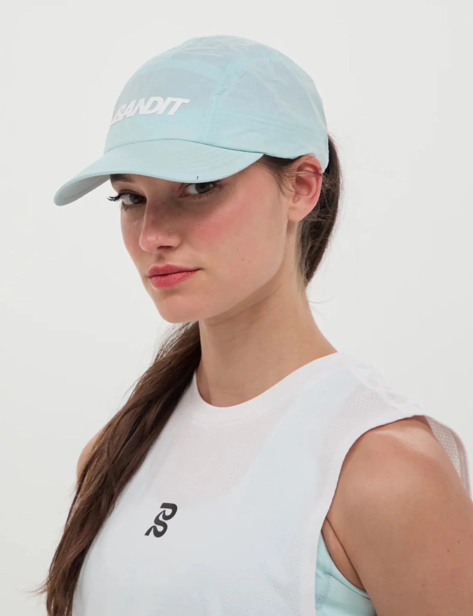 Bandit Speed Nylon Run Cap - Minty Blue sold by Article London product image thumbnail 2