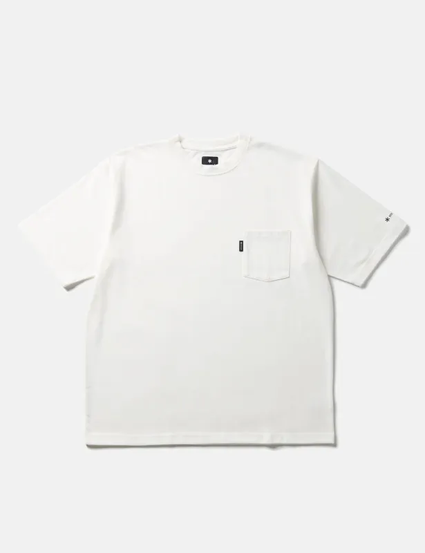 Snow Peak NSD Pocket T-Shirt - Off White sold by Article London