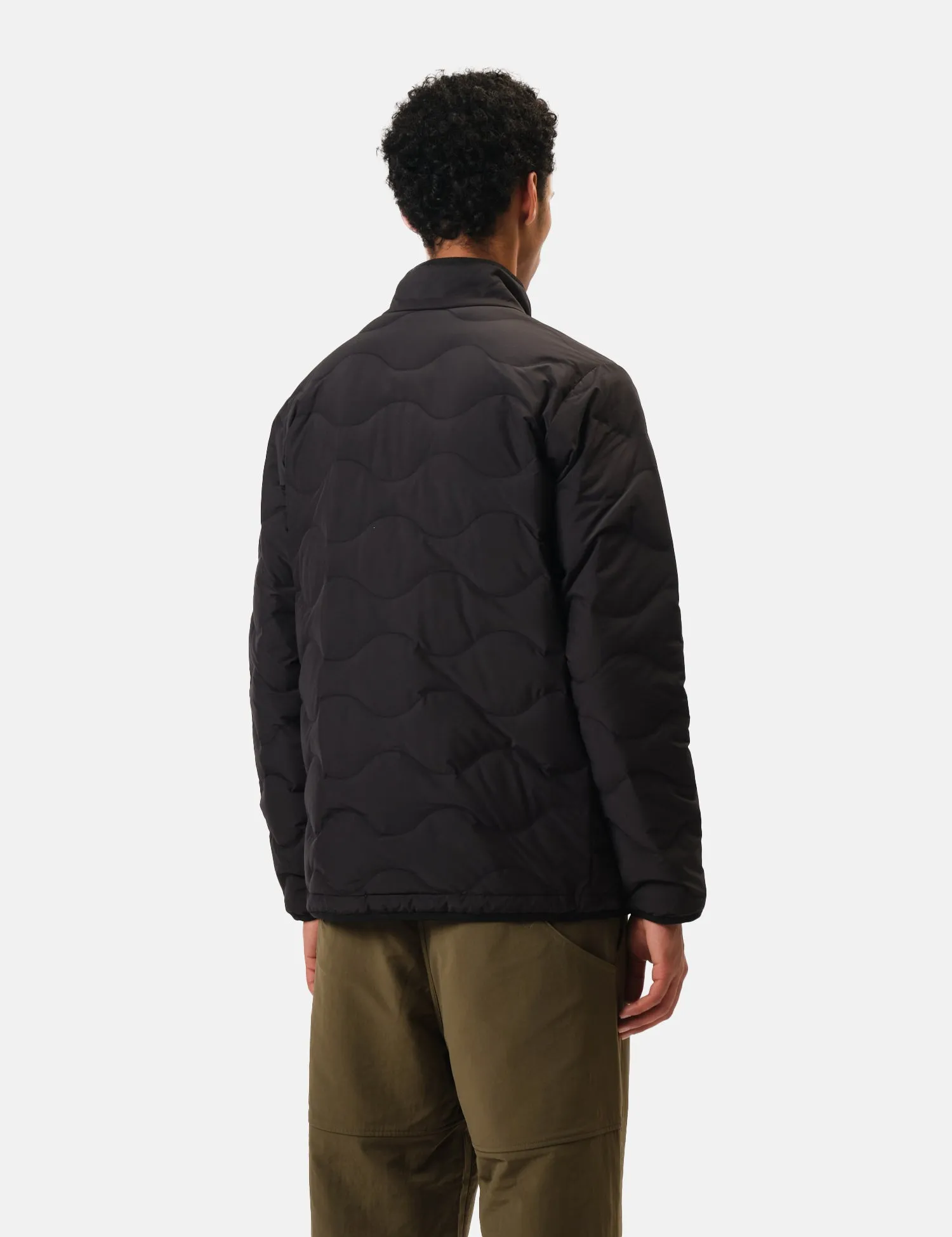 Snow Peak Seamless Quilted Down Jacket - Black sold by Article London product image thumbnail 5
